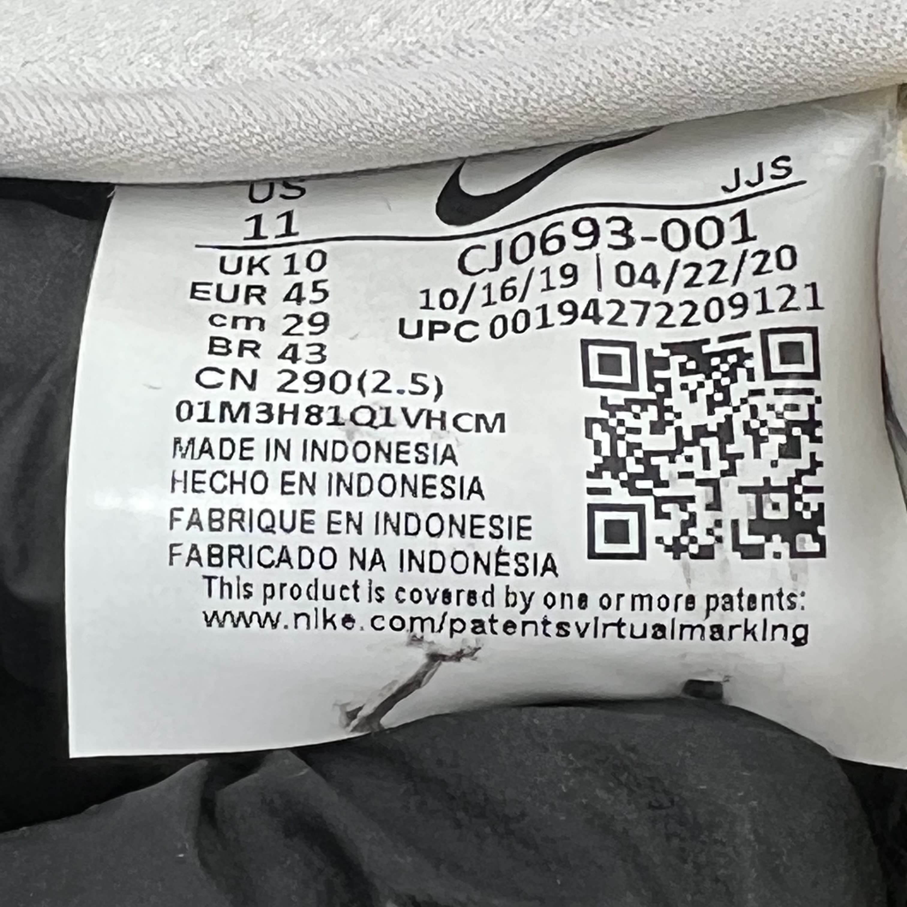 SP5598 Nike Offline Vast Grey