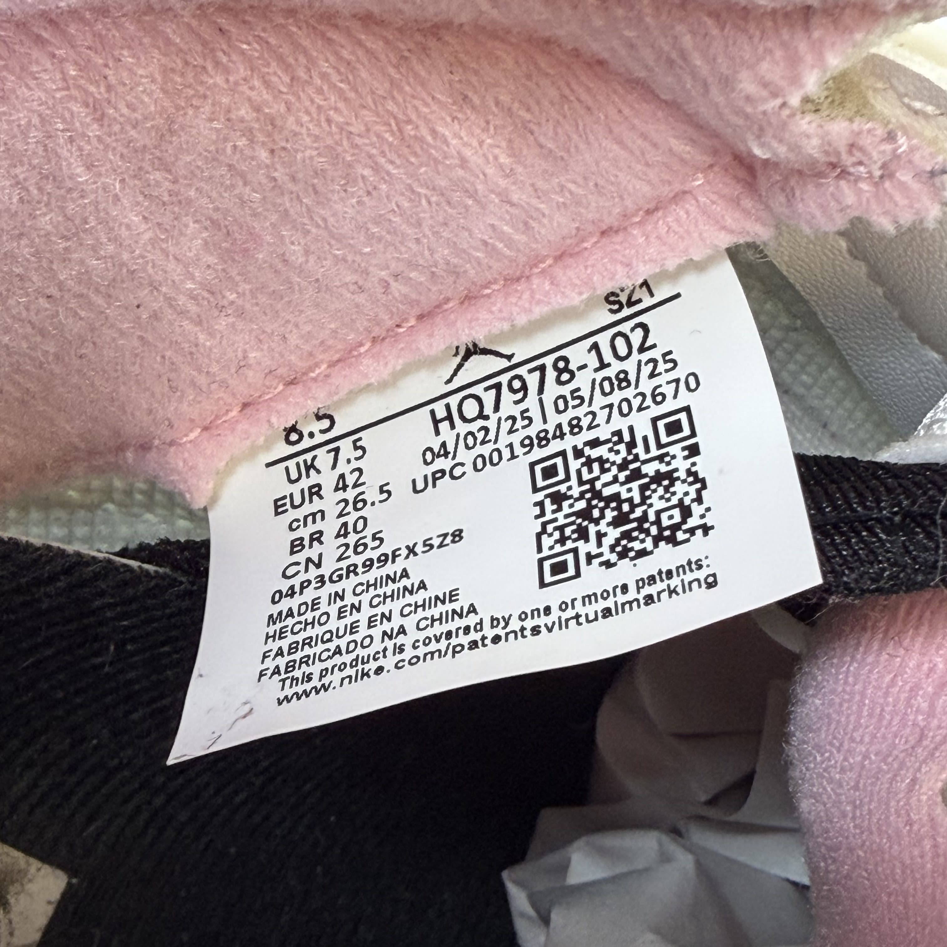 SP11292 Jordan 5 Retro Medium Soft Pink