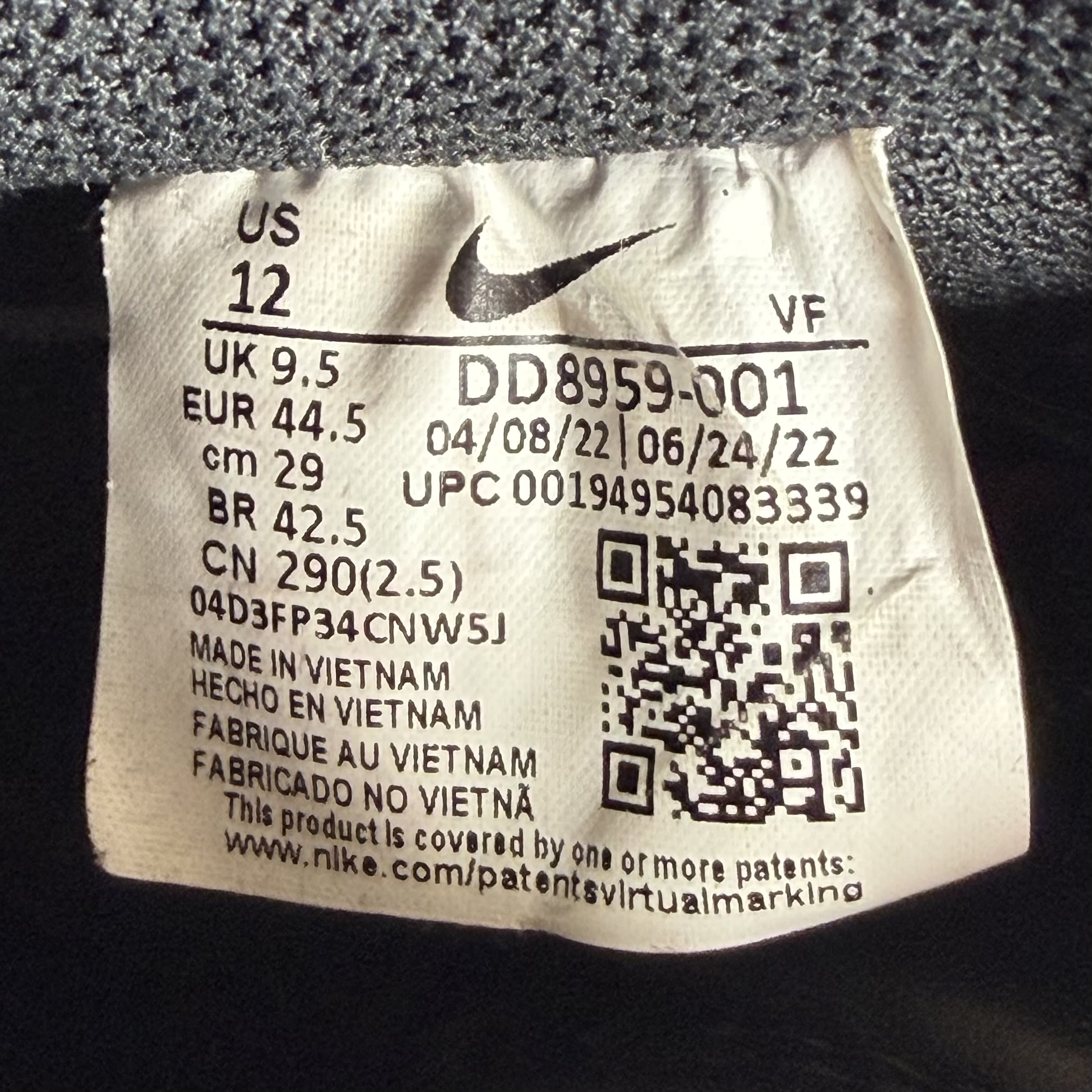 469989 Nike Air Force 1 Low '07 Black (Women's)