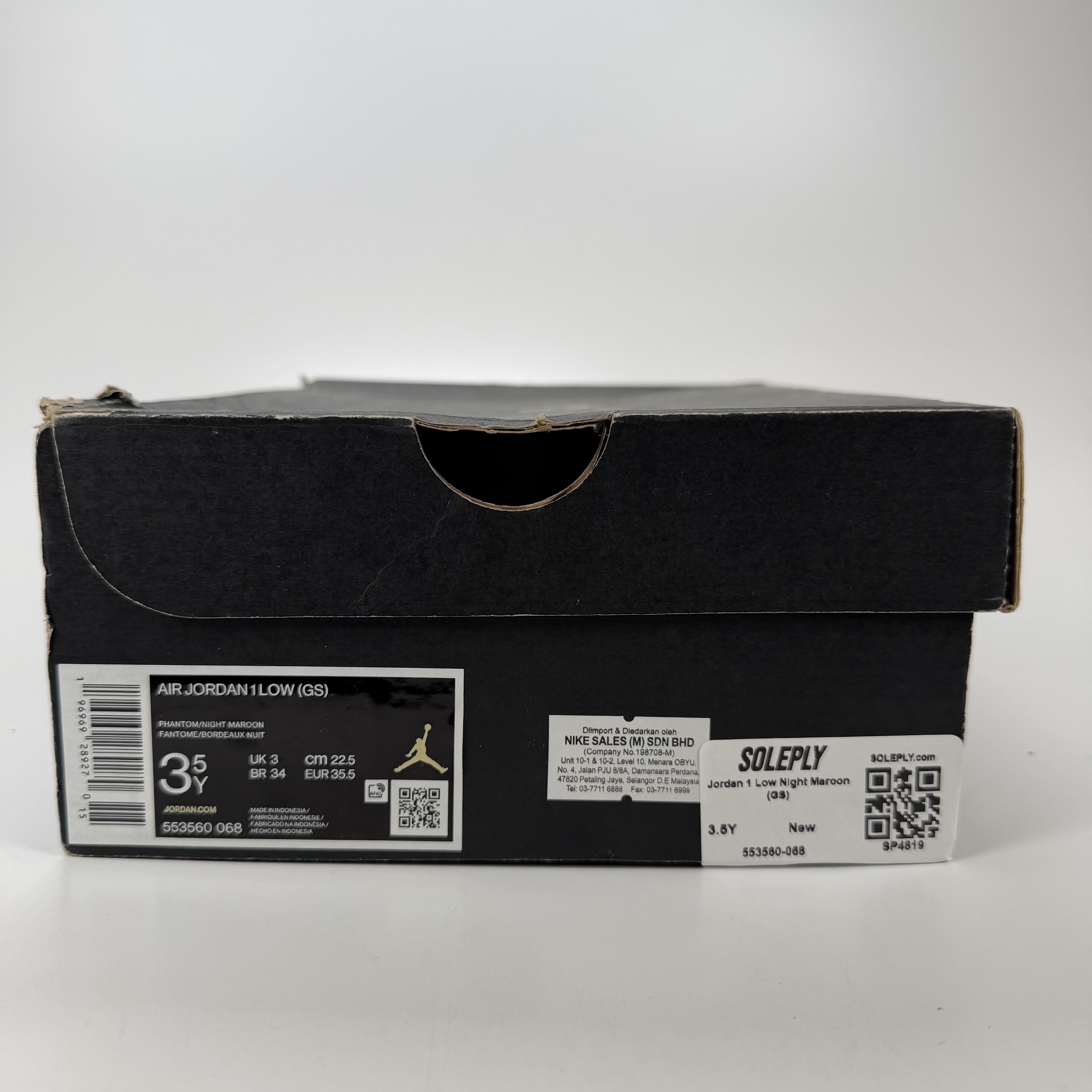 SP4819 Jordan 1 Low Night Maroon (GS)