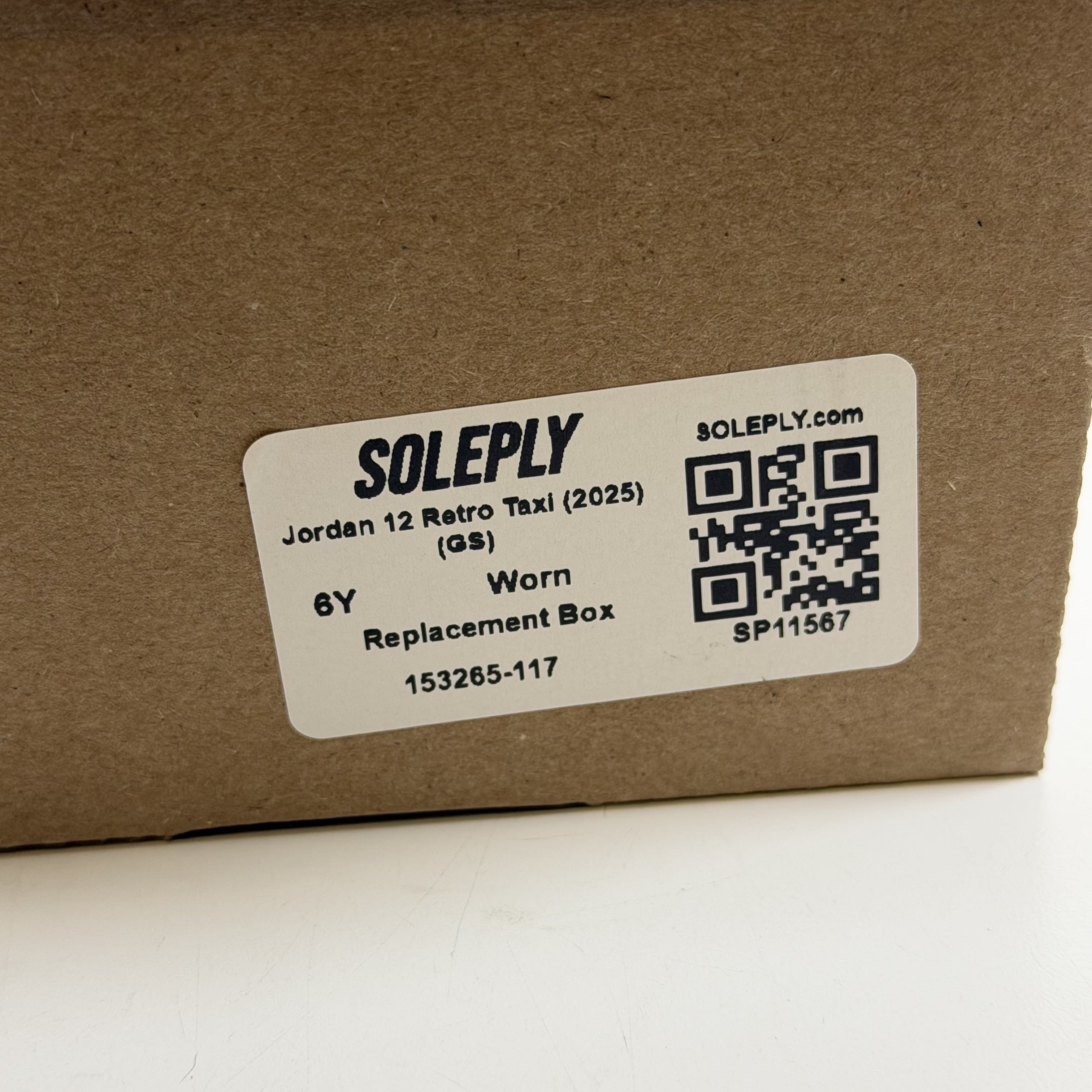 SP11567 Jordan 12 Retro Taxi (2025) (GS)