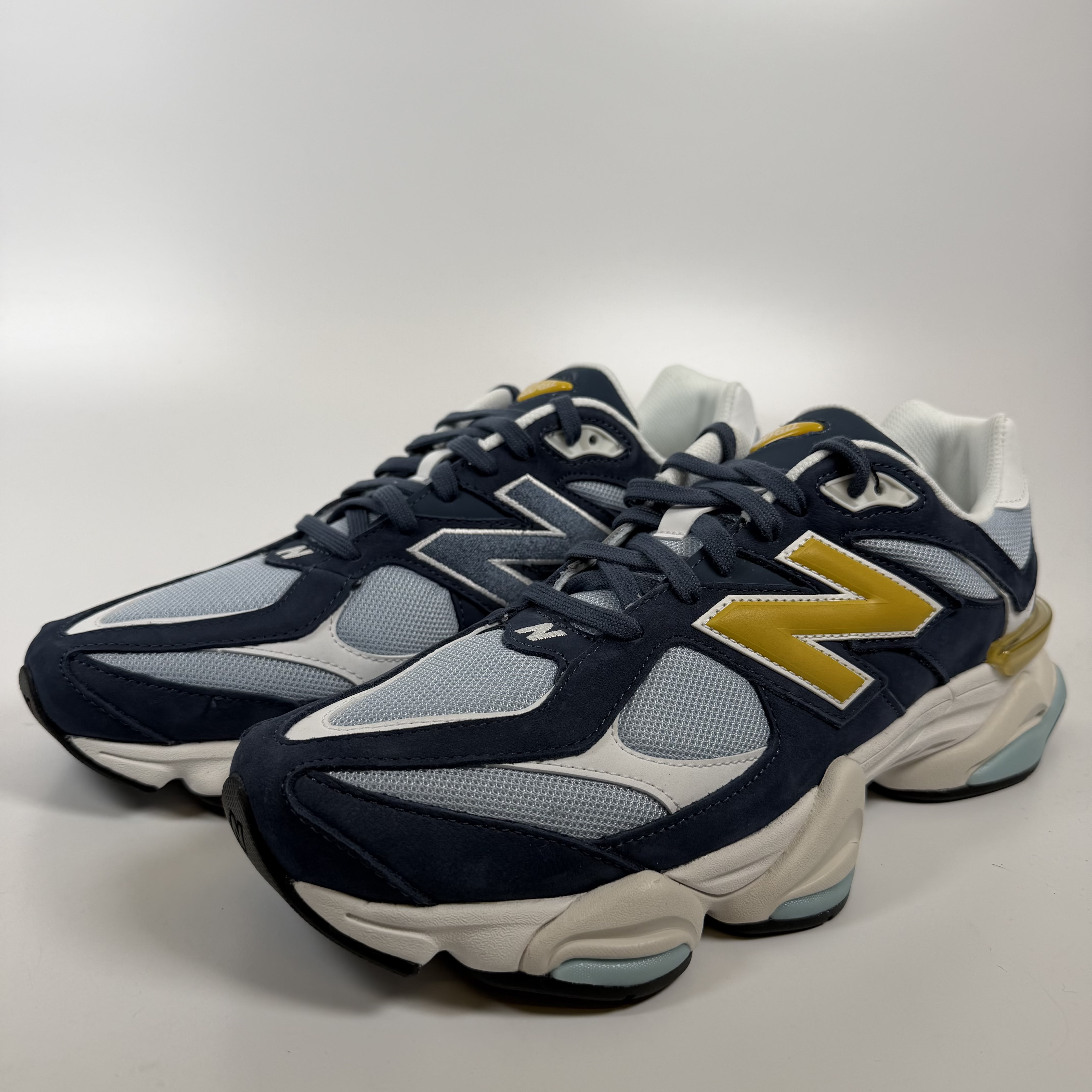 SP7103 New Balance 9060 Vintage Indigo Apollo Gold