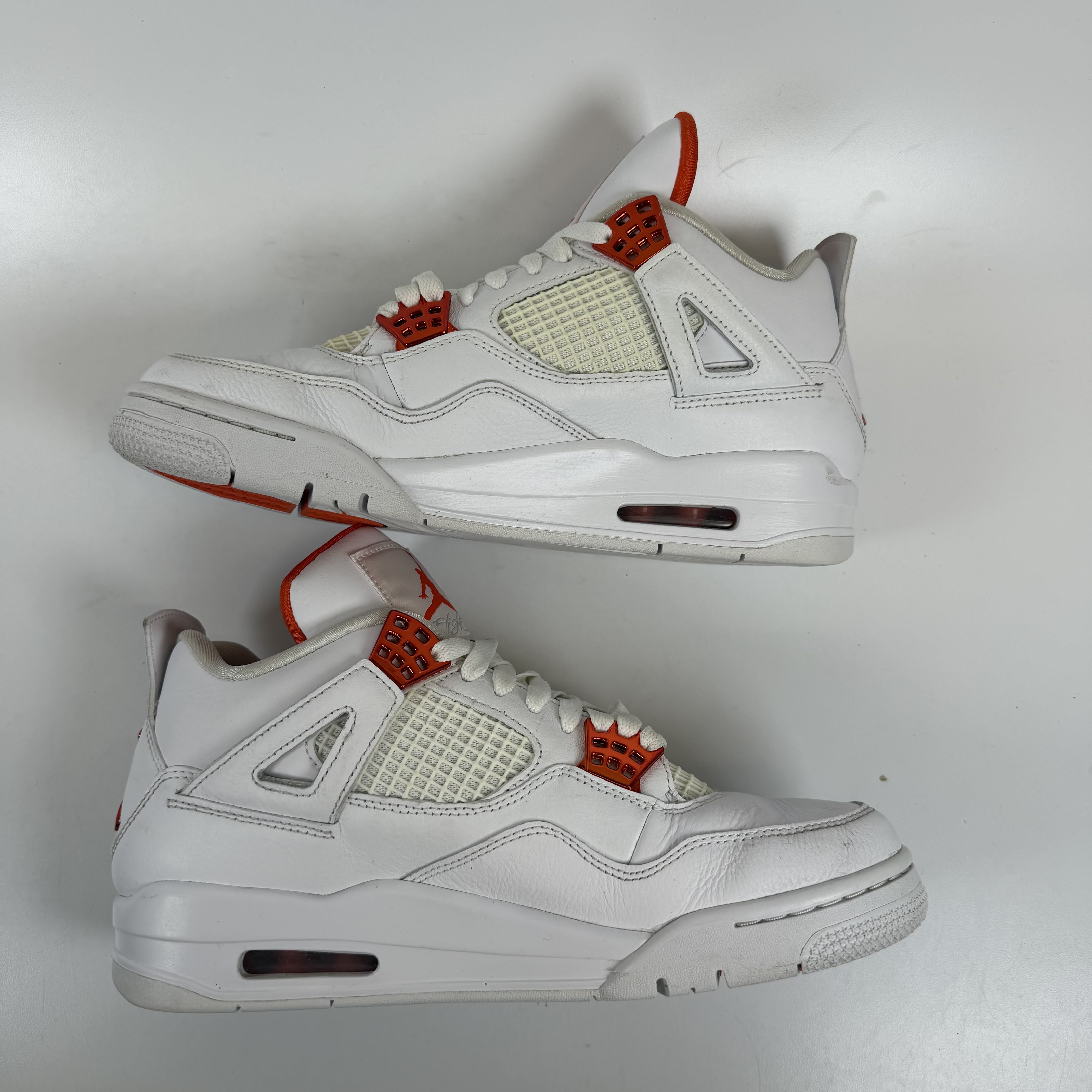 SP7284 Jordan 4 Retro Metallic Orange