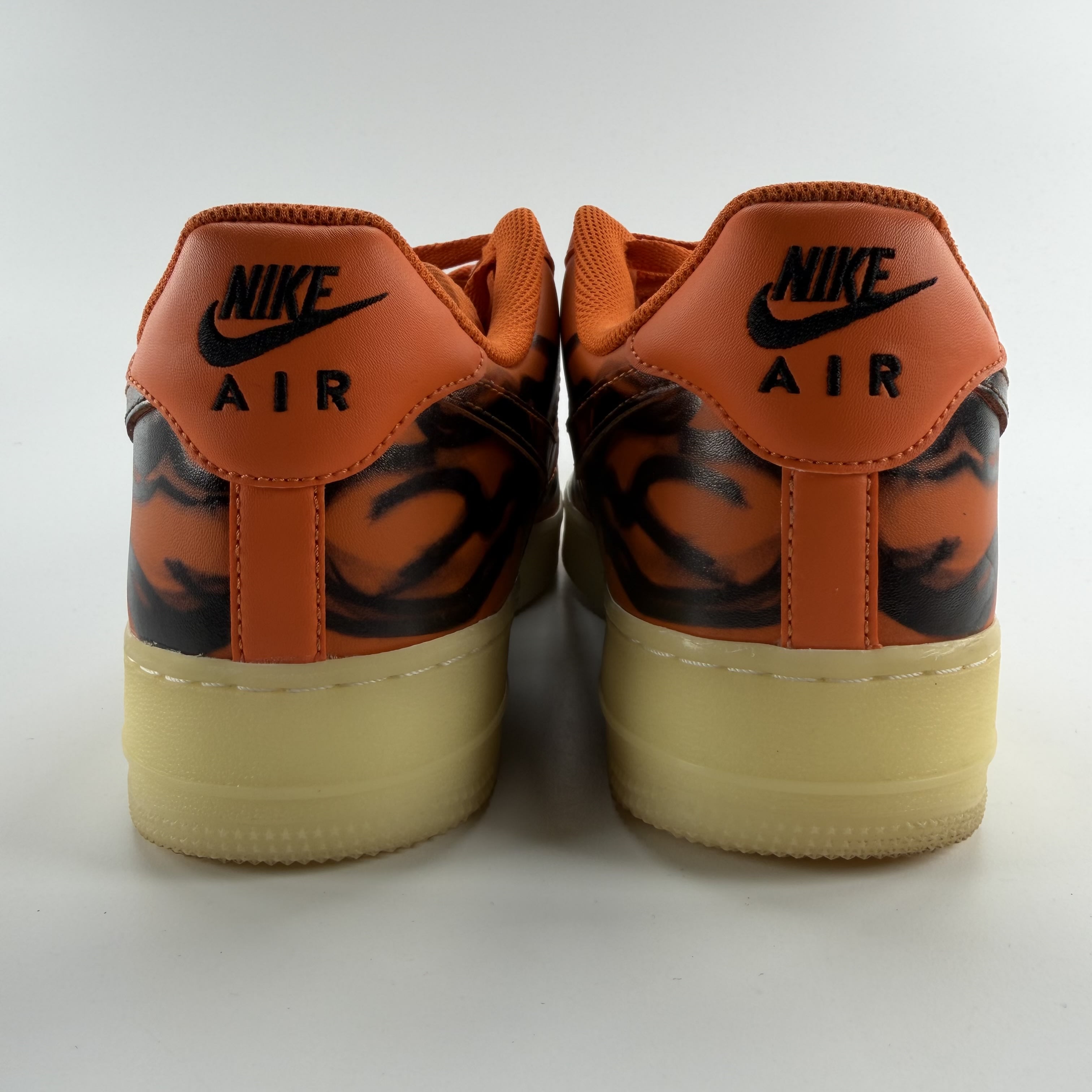 785277 Air Force 1 Low 'Orange Skeleton'