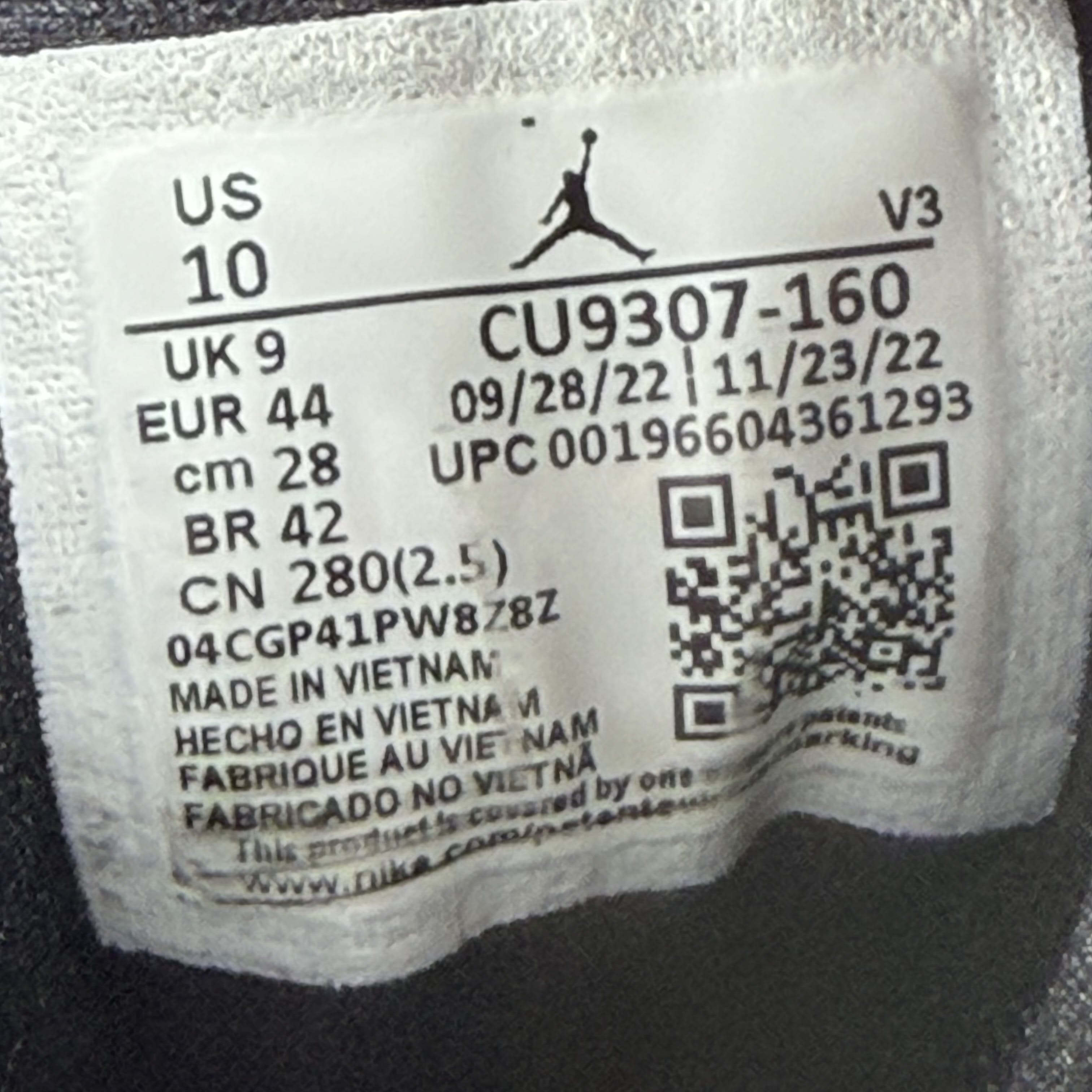 766720 Jordan 7 Retro White Infrared
