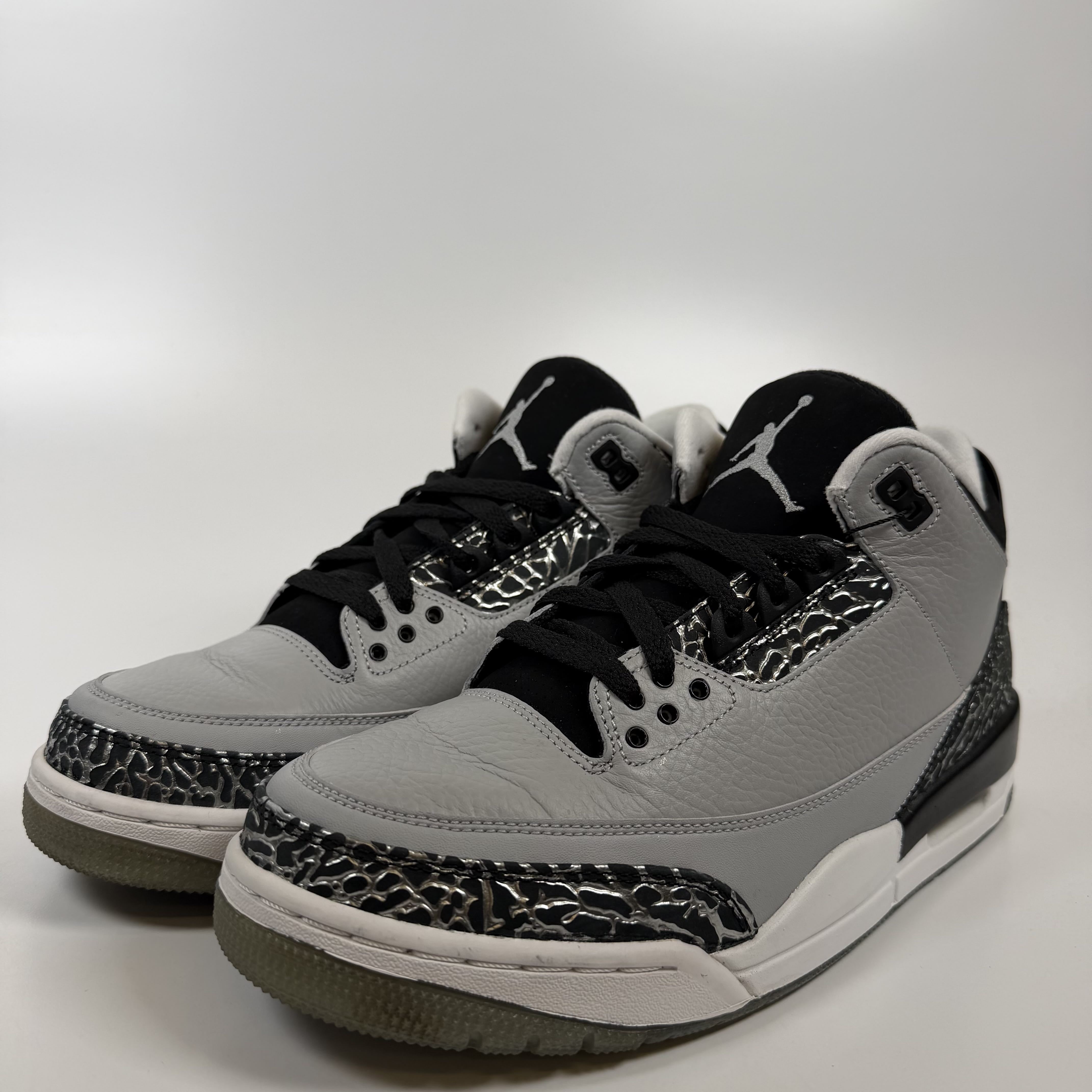 SP7066 Air Jordan 3 Retro 'Wolf Grey'
