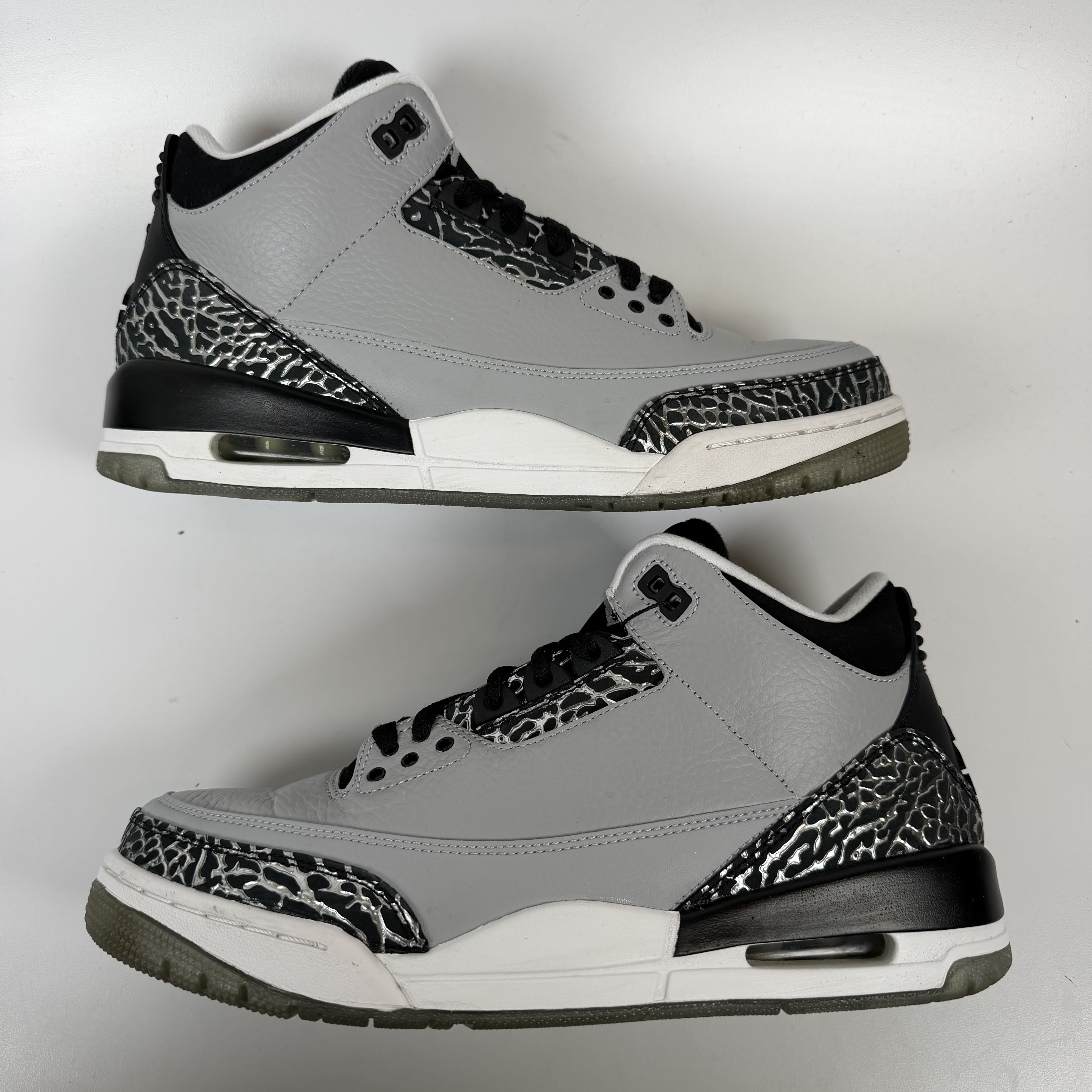 SP7066 Air Jordan 3 Retro 'Wolf Grey'