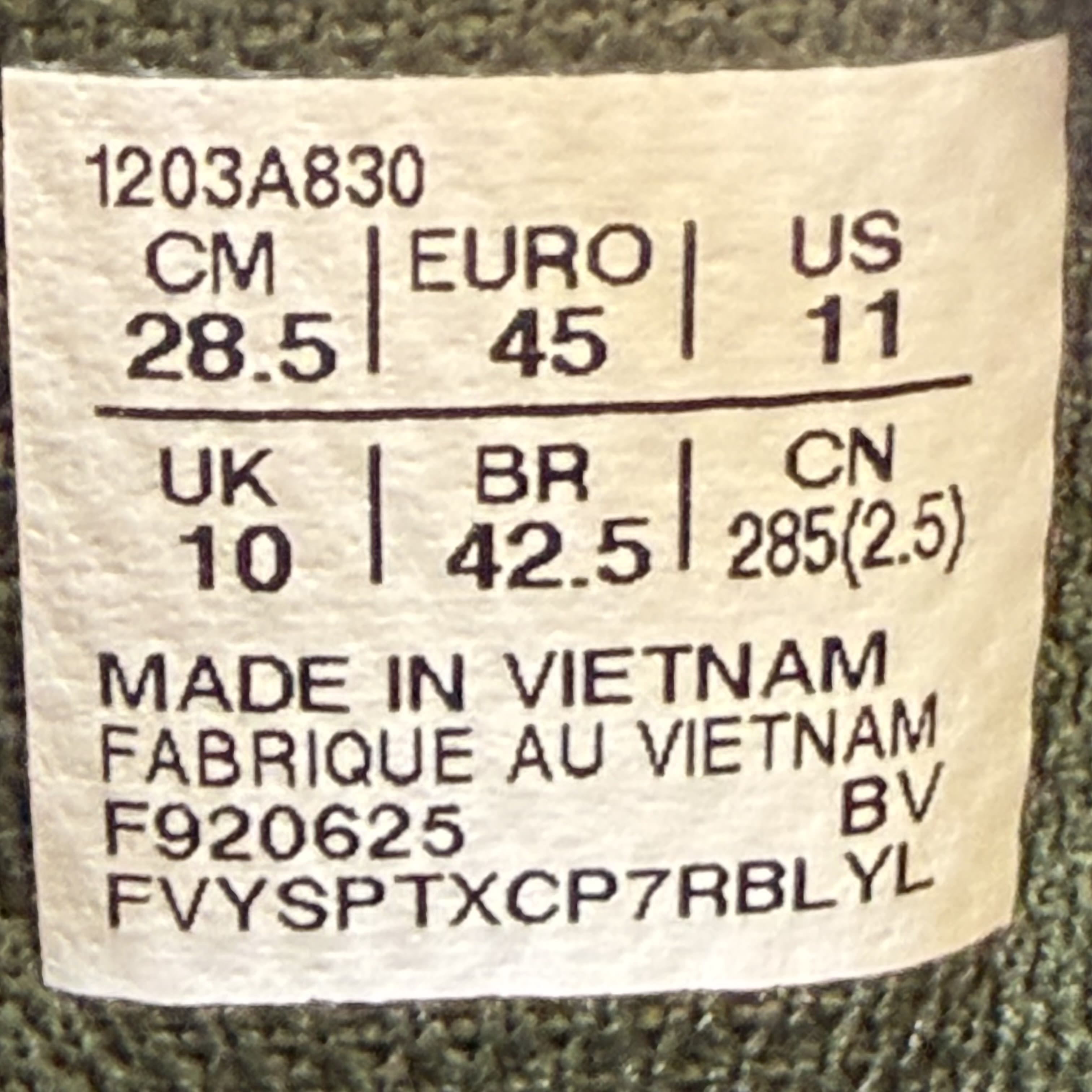 SP9748 ASICS Gel-K1011 Wool Olive Canvas