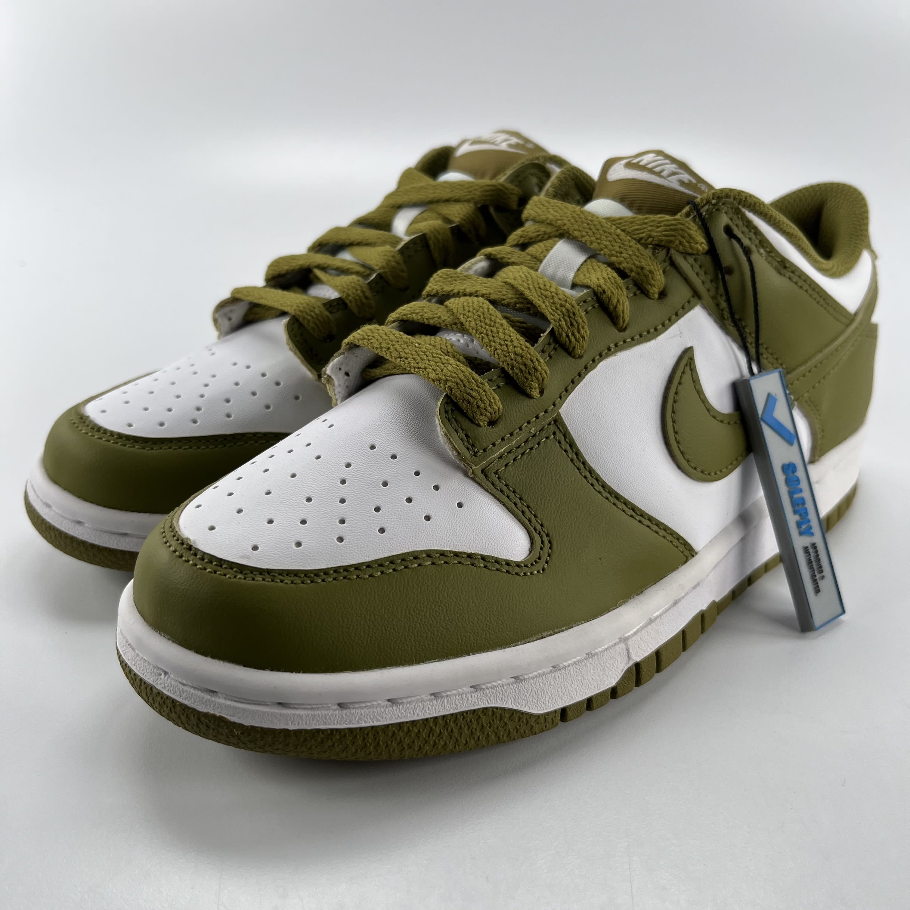 266664 Nike Dunk Low GS 'Pacific Moss"