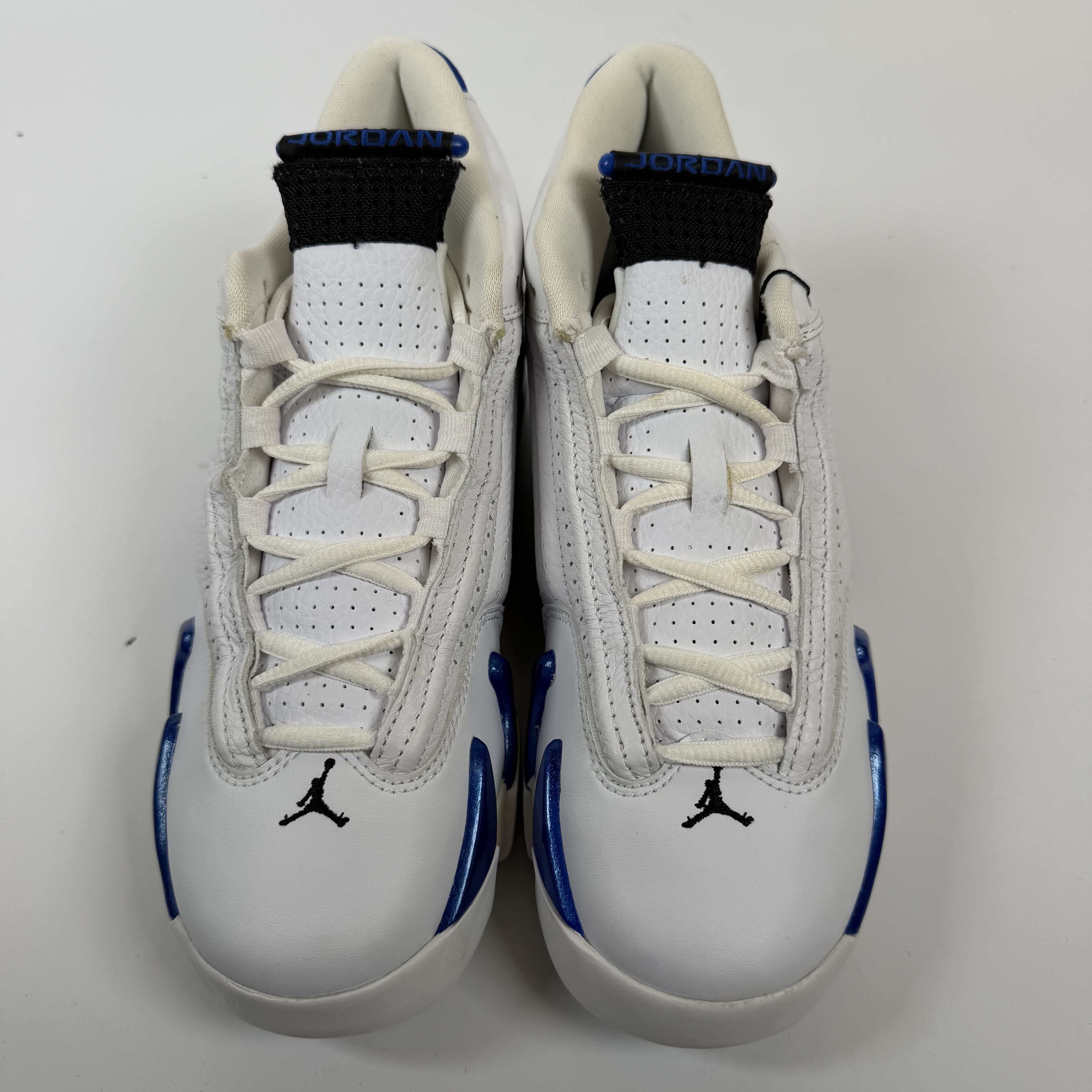 SP7391 Jordan 14 Retro White Hyper Royal (GS)
