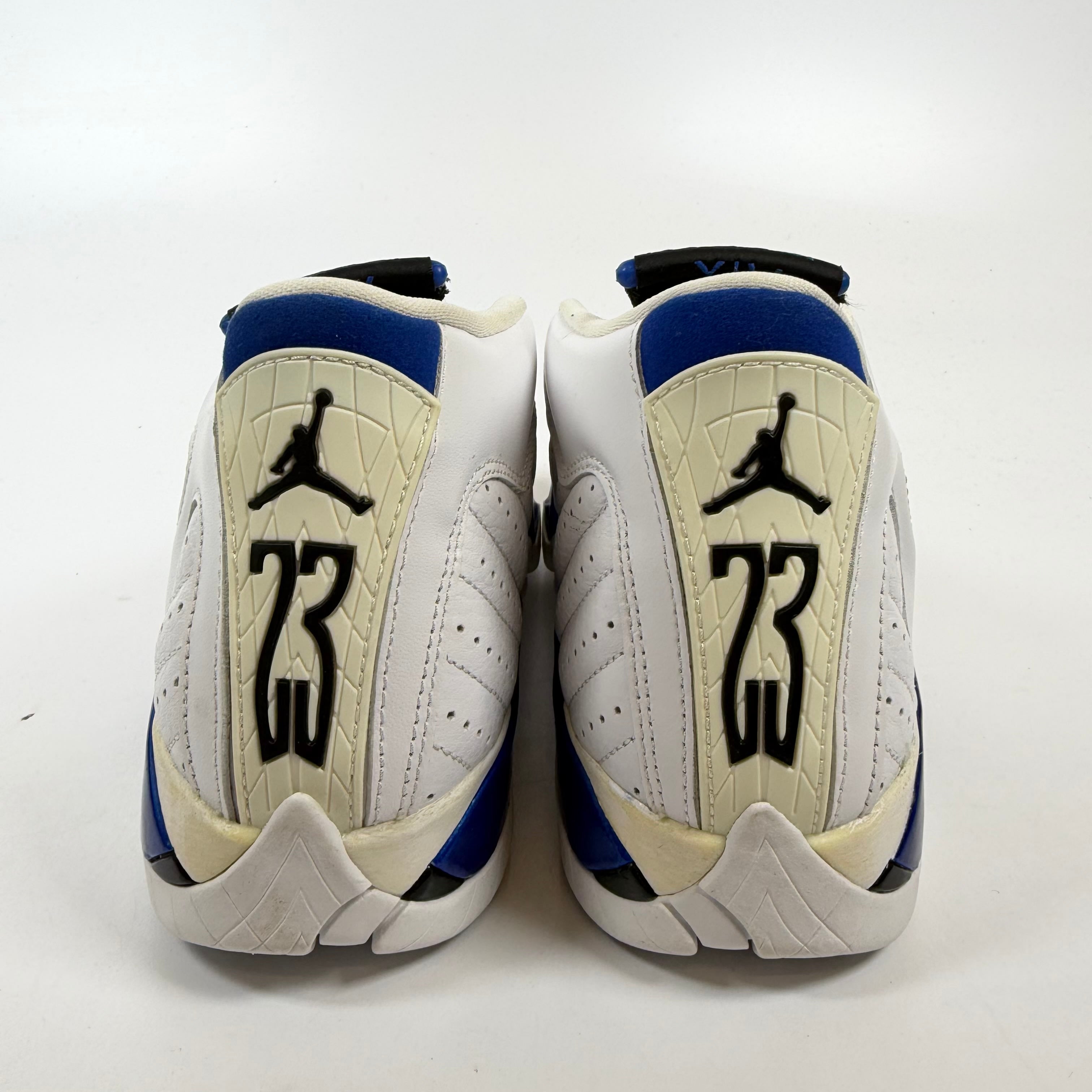 SP7391 Jordan 14 Retro White Hyper Royal (GS)