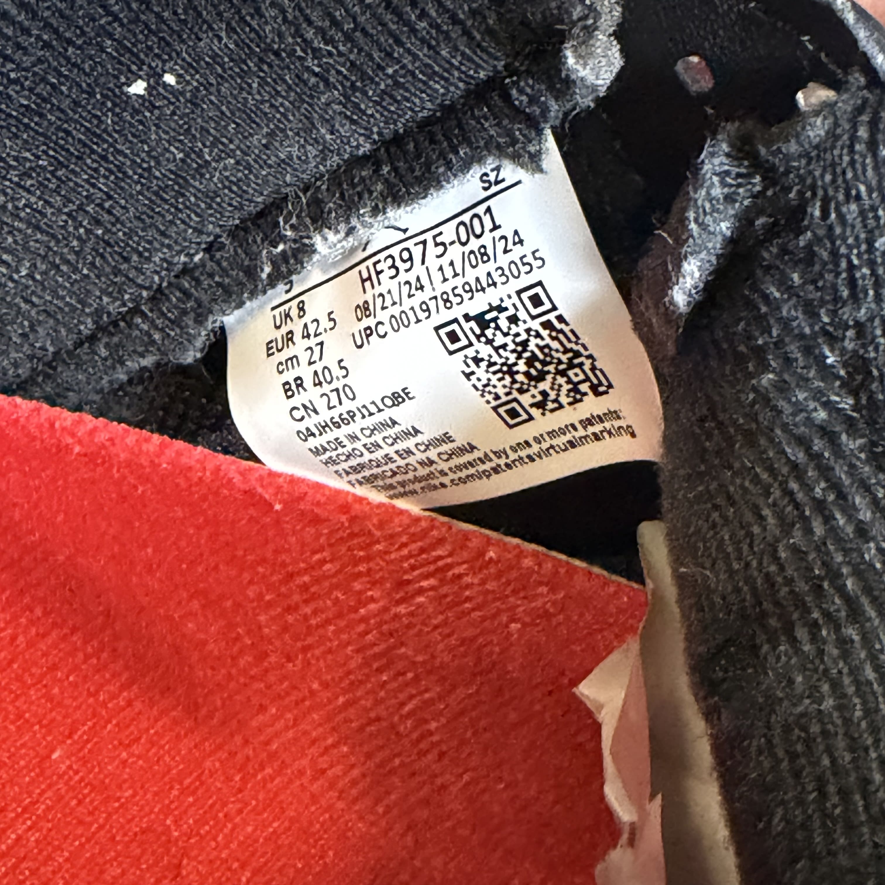 [SP15190] Jordan 5 Retro OG Black Metallic Reimagined