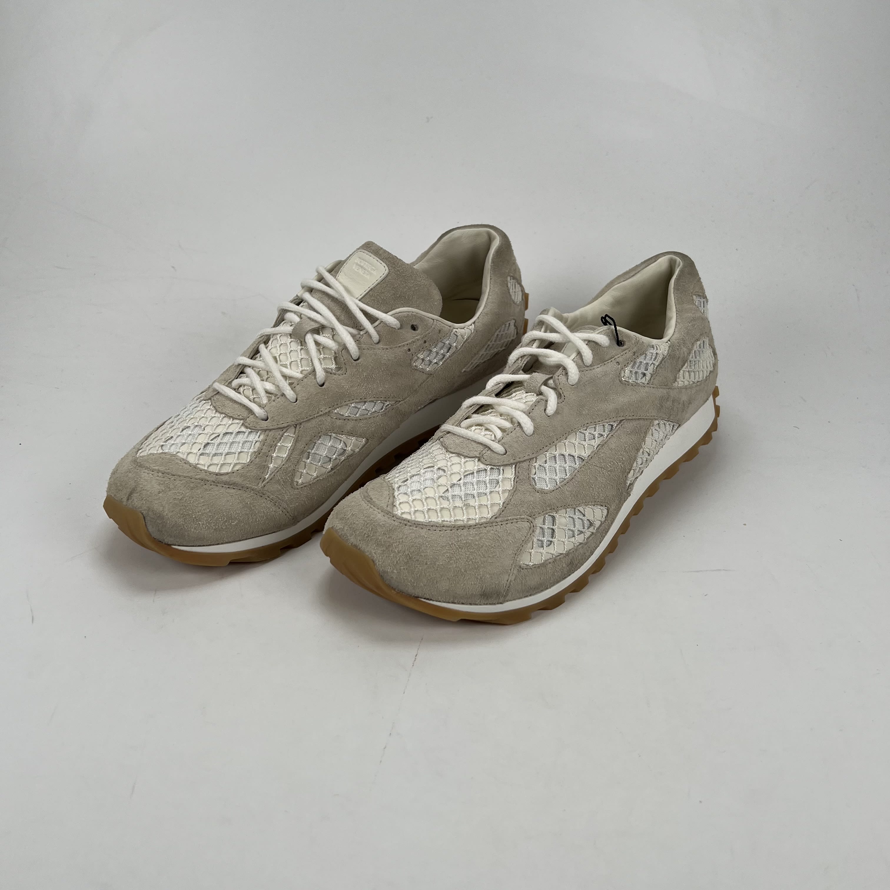 SP5240 Bottega Veneta Orbit Sneaker Sand