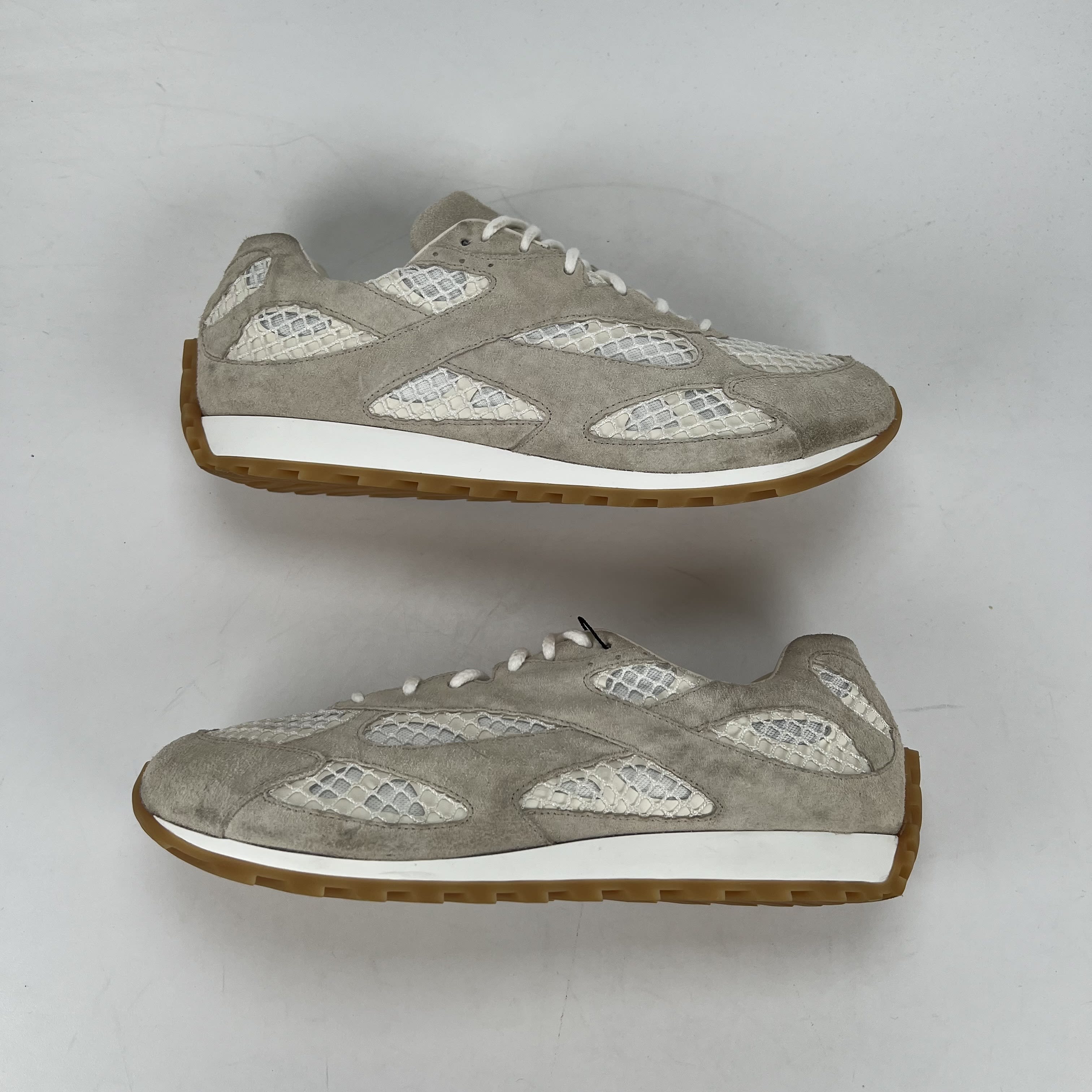 SP5240 Bottega Veneta Orbit Sneaker Sand