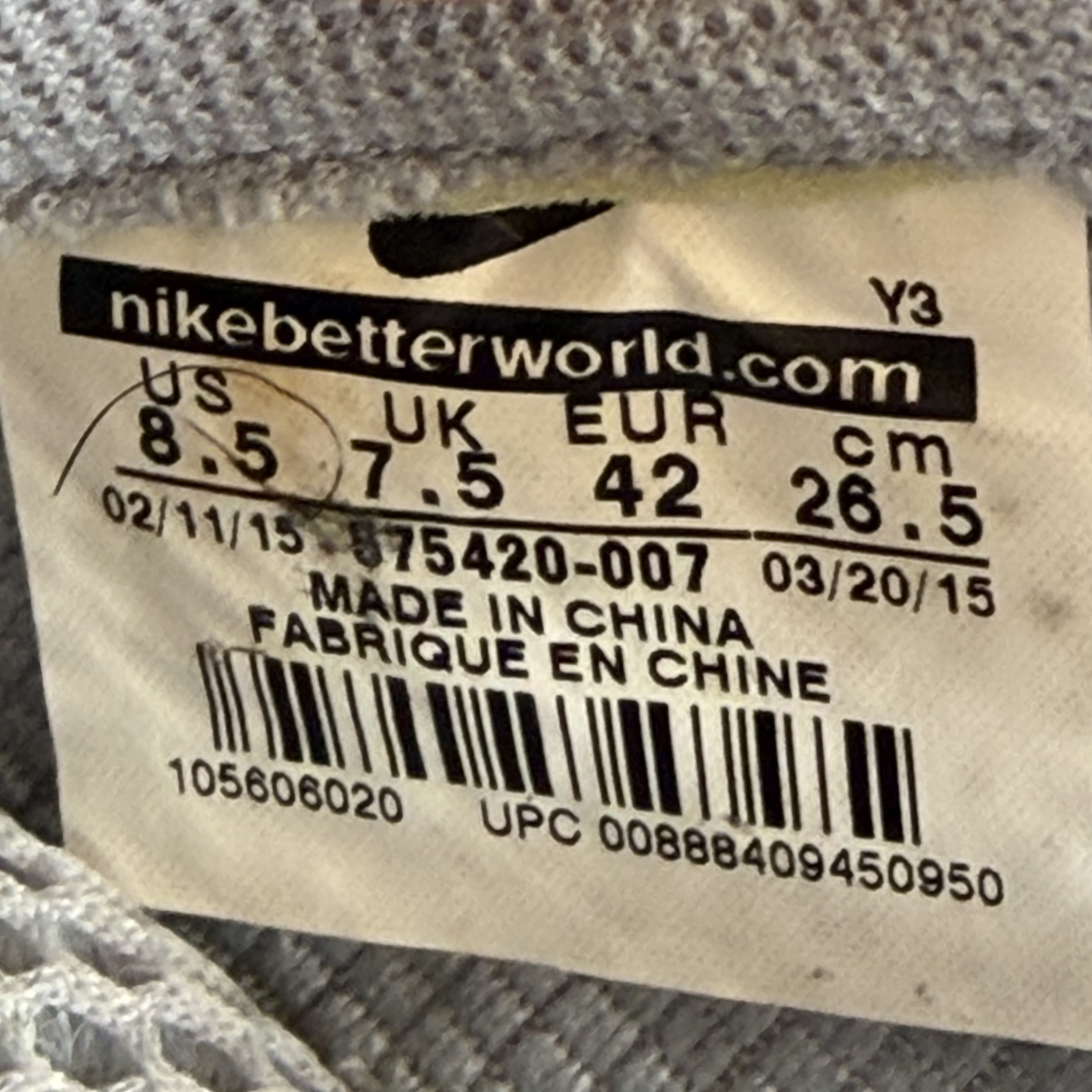 SP3801 Nike Air Foamposite One Wolf Grey Suede