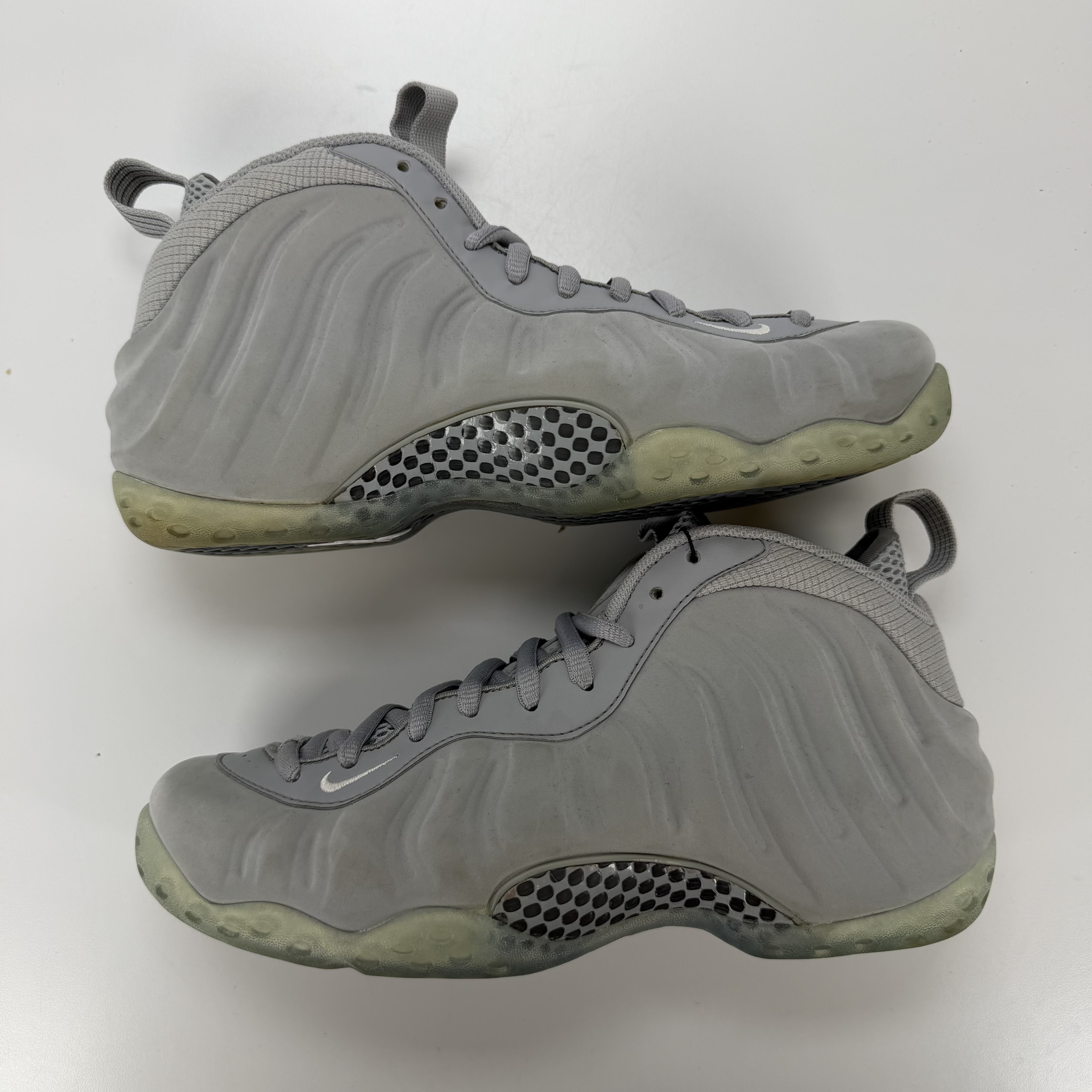 SP3801 Nike Air Foamposite One Wolf Grey Suede