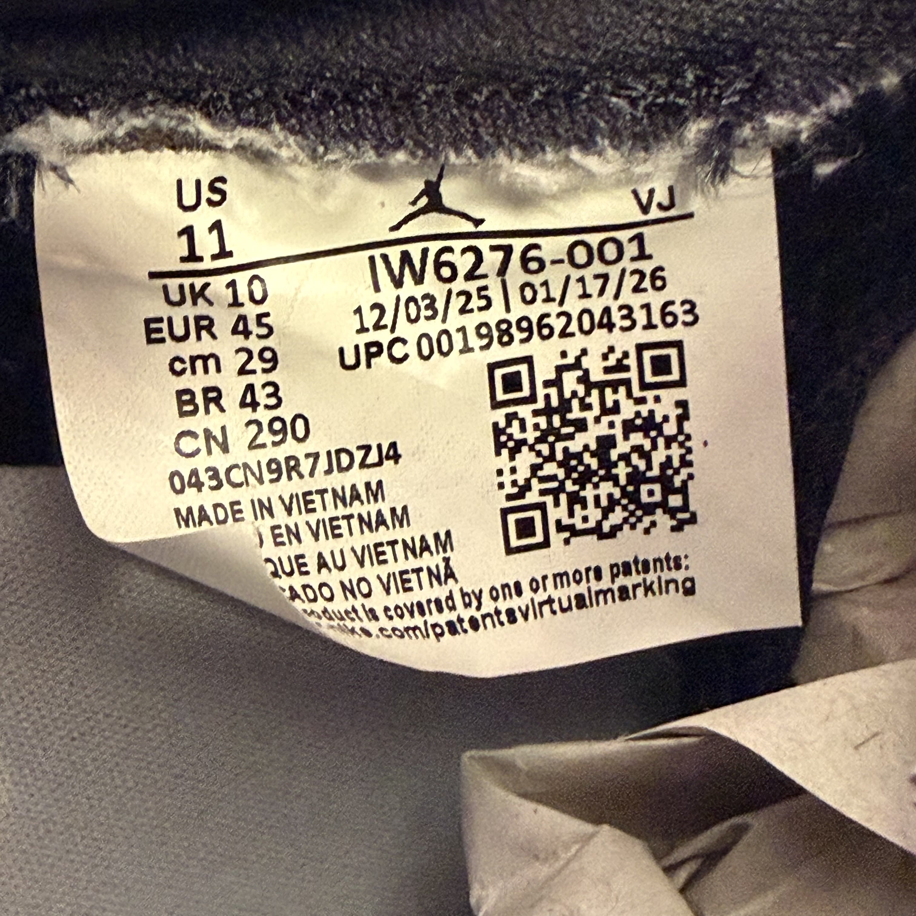 SP9195 Jordan 1 Retro Low OG Banned