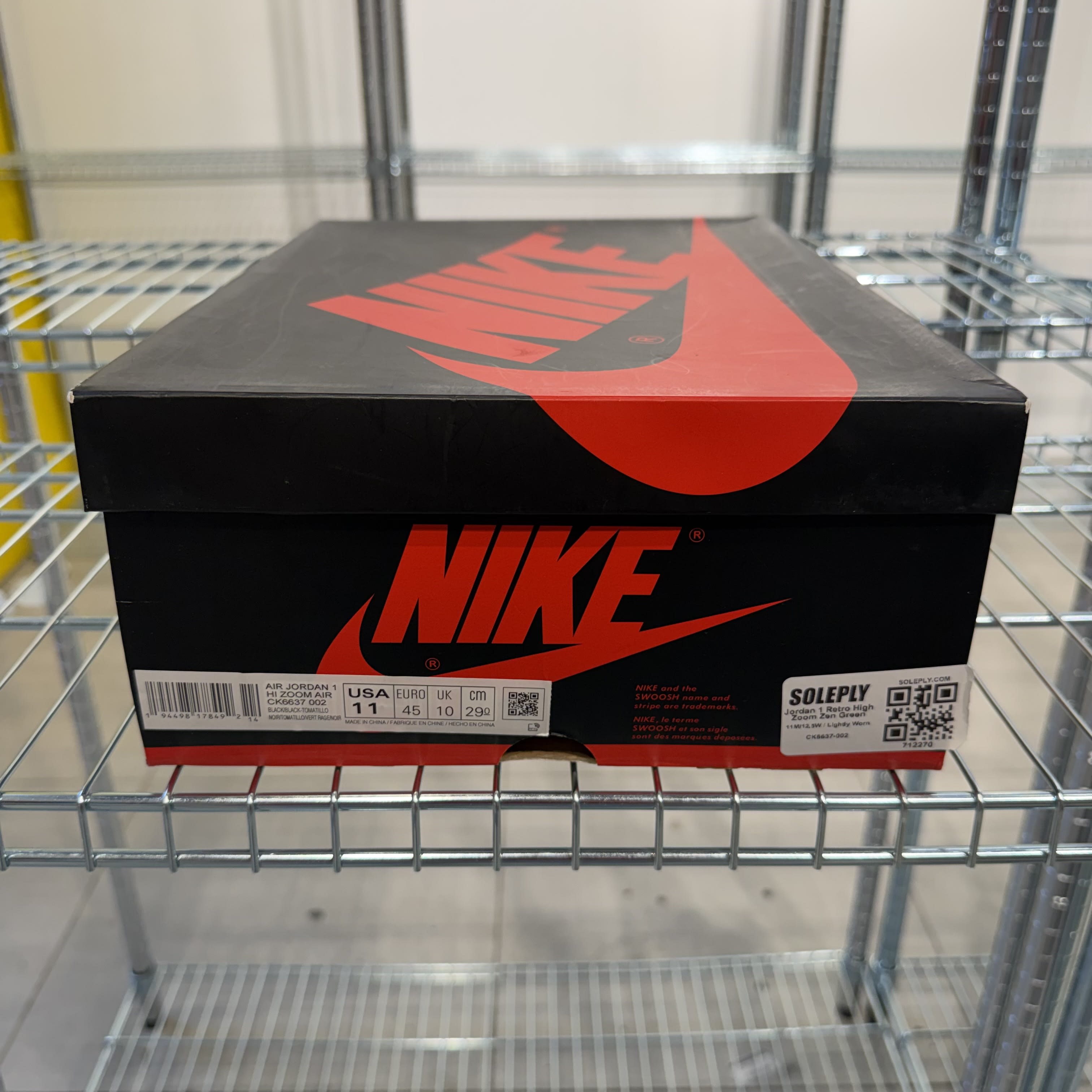 712270 Jordan 1 Retro High Zoom Zen Green