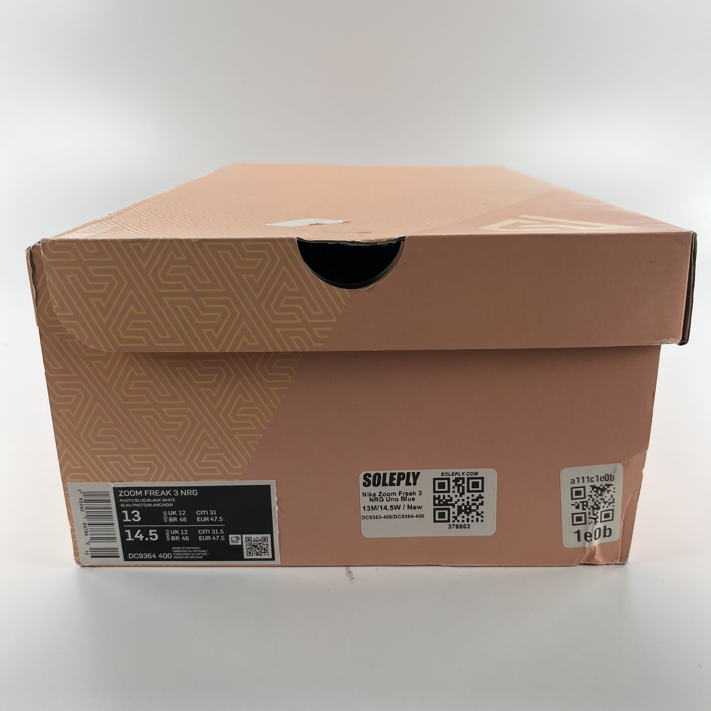 378863 Nike Zoom Freak 3 NRG Uno Blue