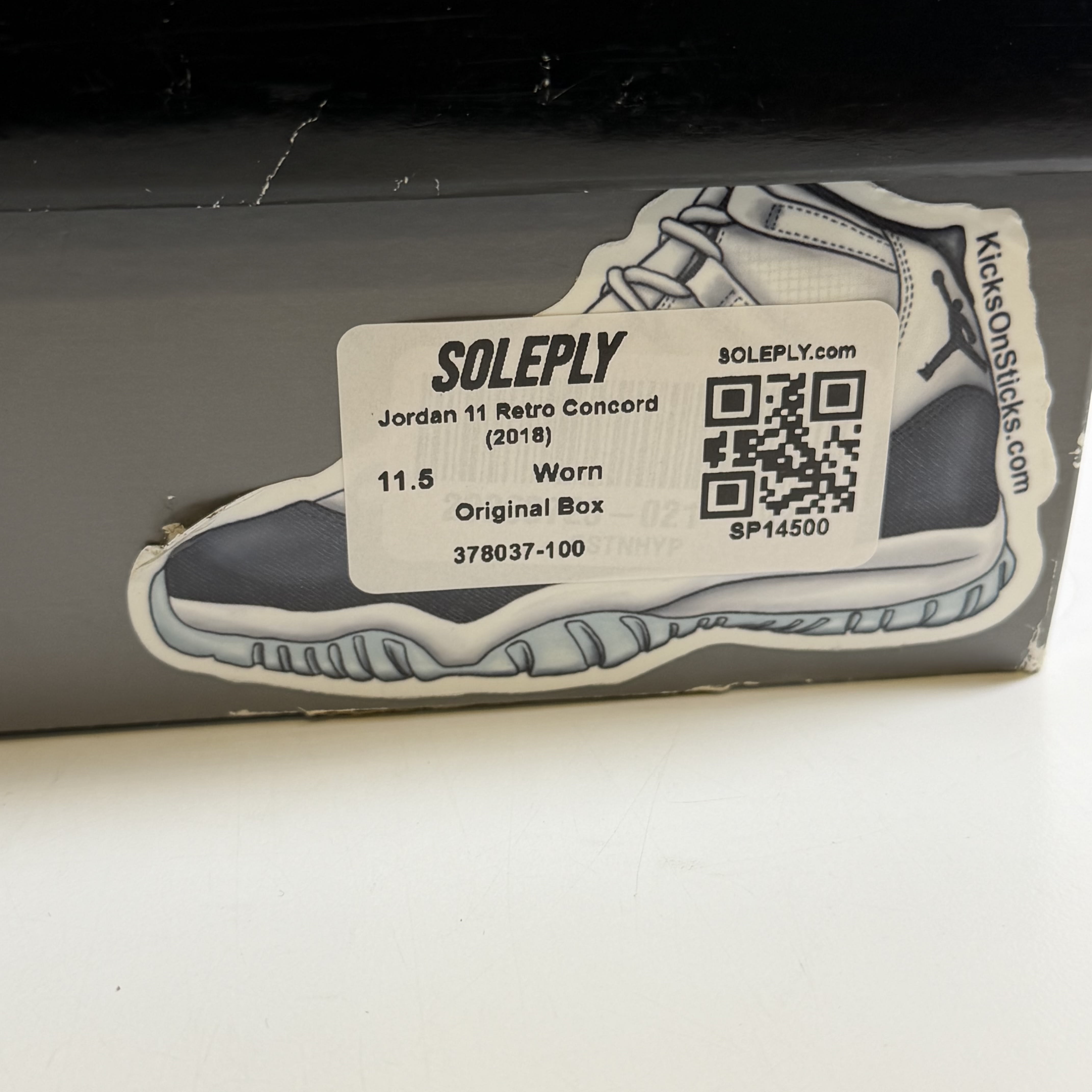 [SP14500] Jordan 11 Retro Concord (2018)