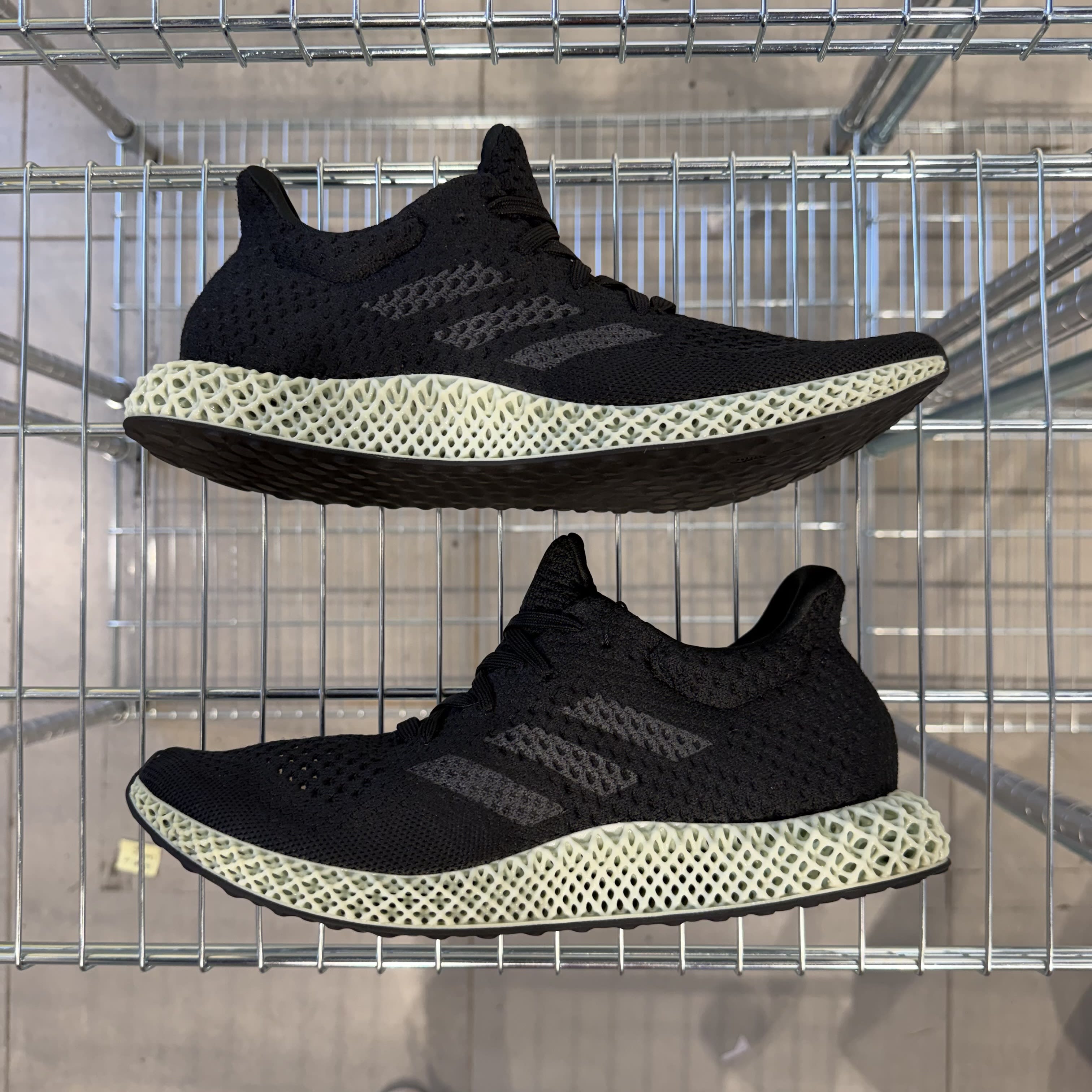 824167 adidas Futurecraft 4D Black Linen Green (2021)