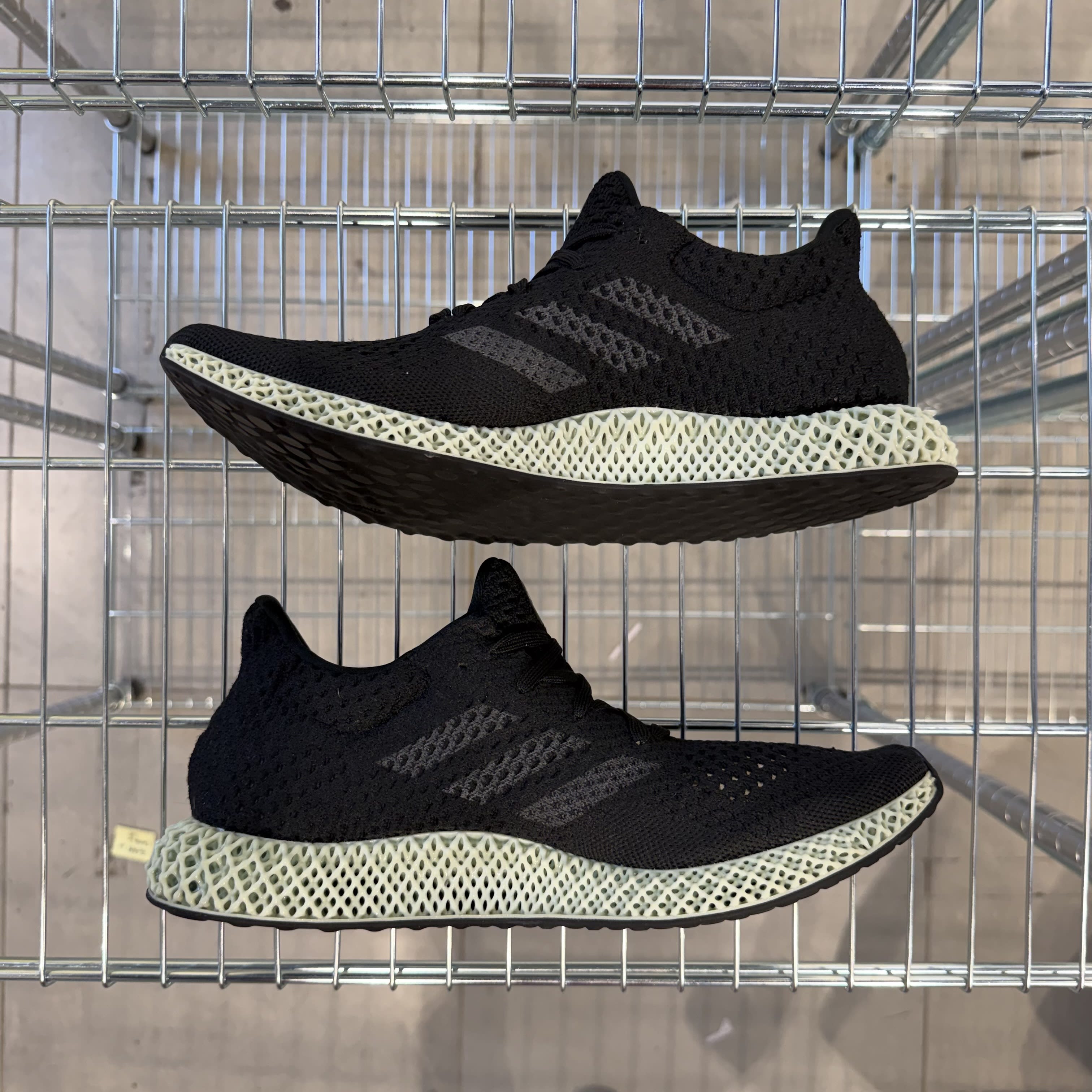 824167 adidas Futurecraft 4D Black Linen Green (2021)