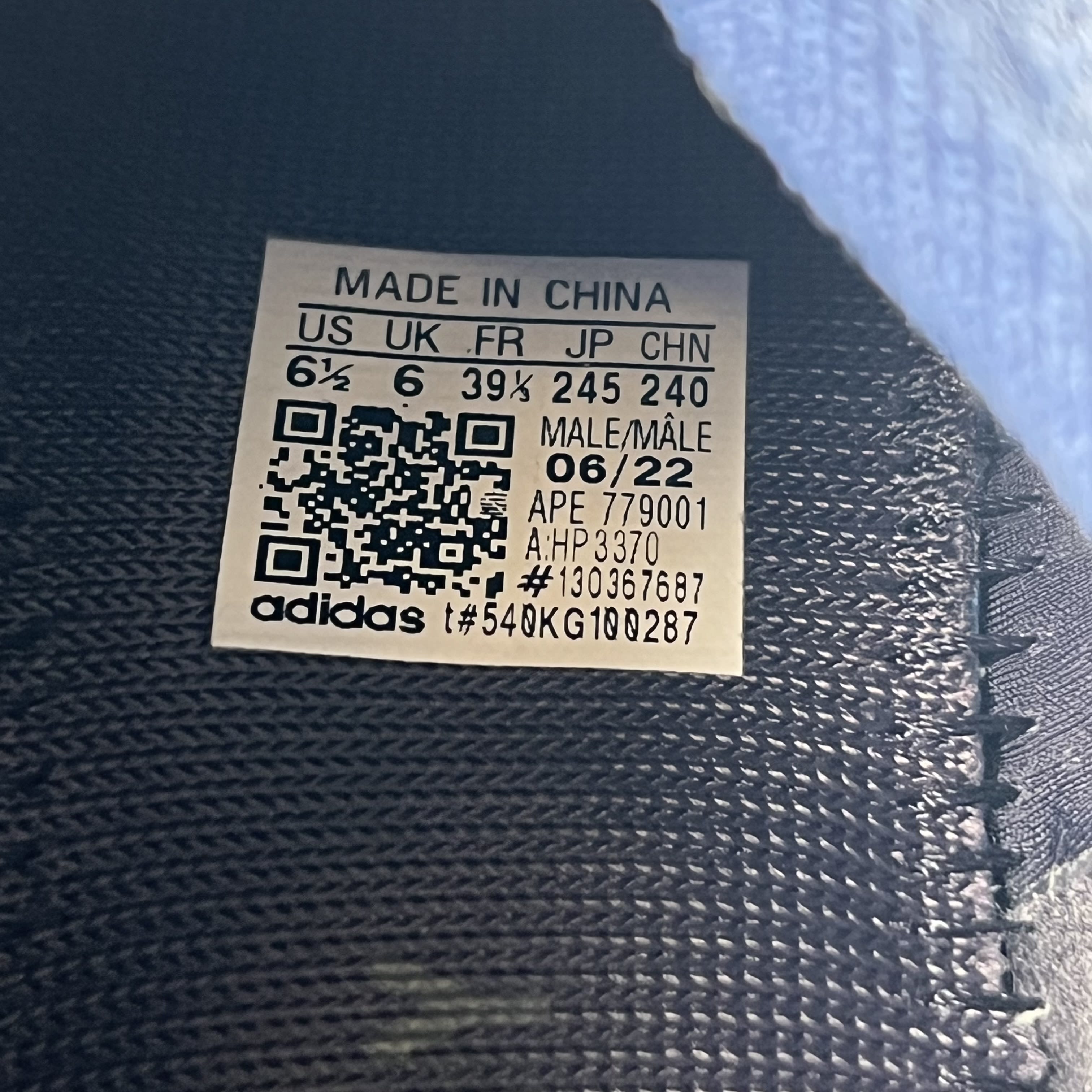 SP5169 adidas Yeezy Knit RNR Fade Indigo