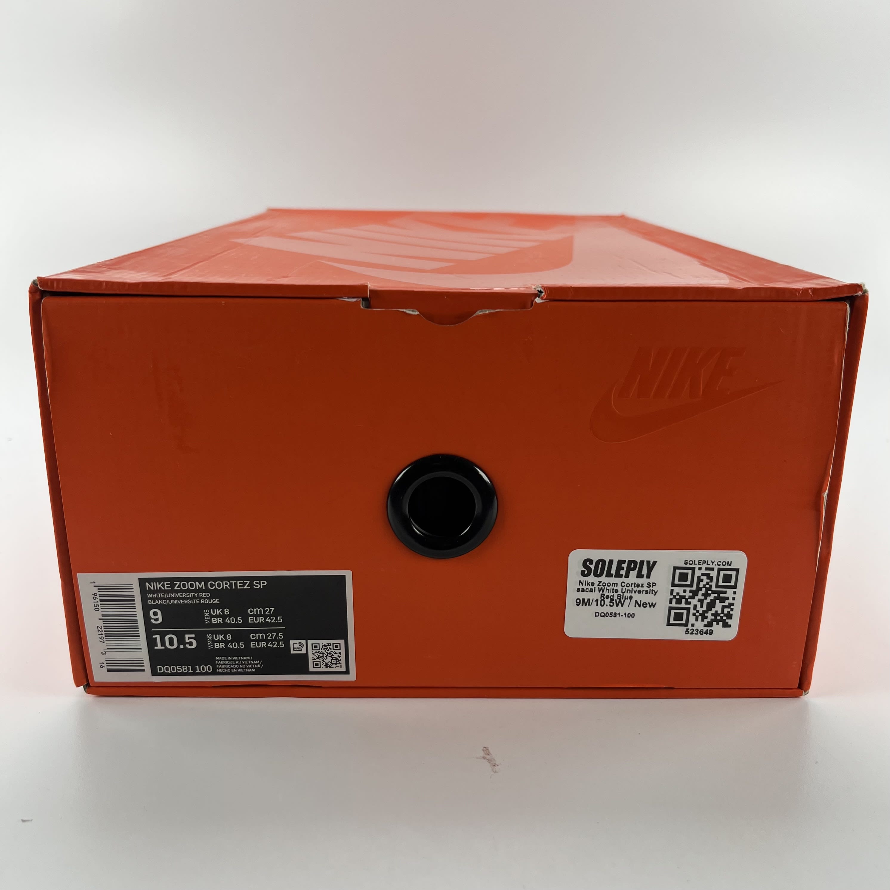 523649 Nike Zoom Cortez SP sacai White University Red Blue