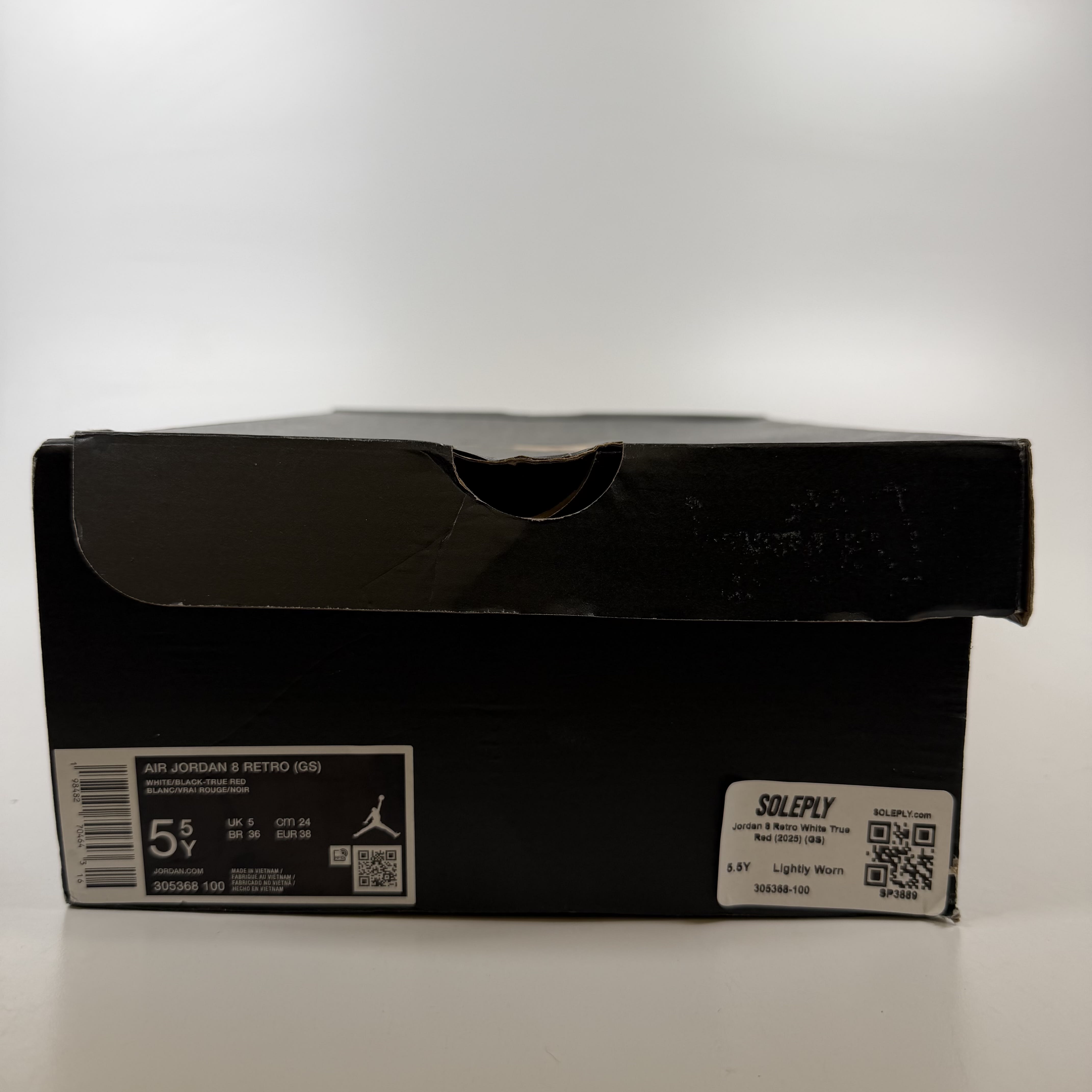 SP3889 Jordan 8 Retro White True Red (2025) (GS)