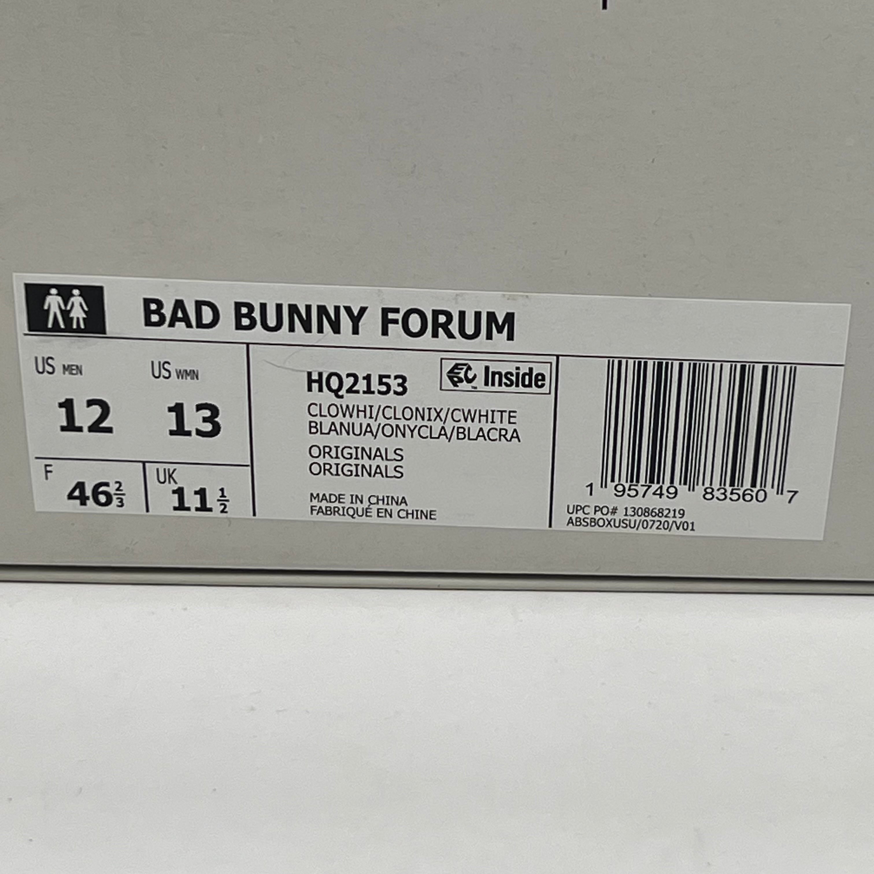[SP5099] adidas Forum Buckle Low Bad Bunny Last Forum