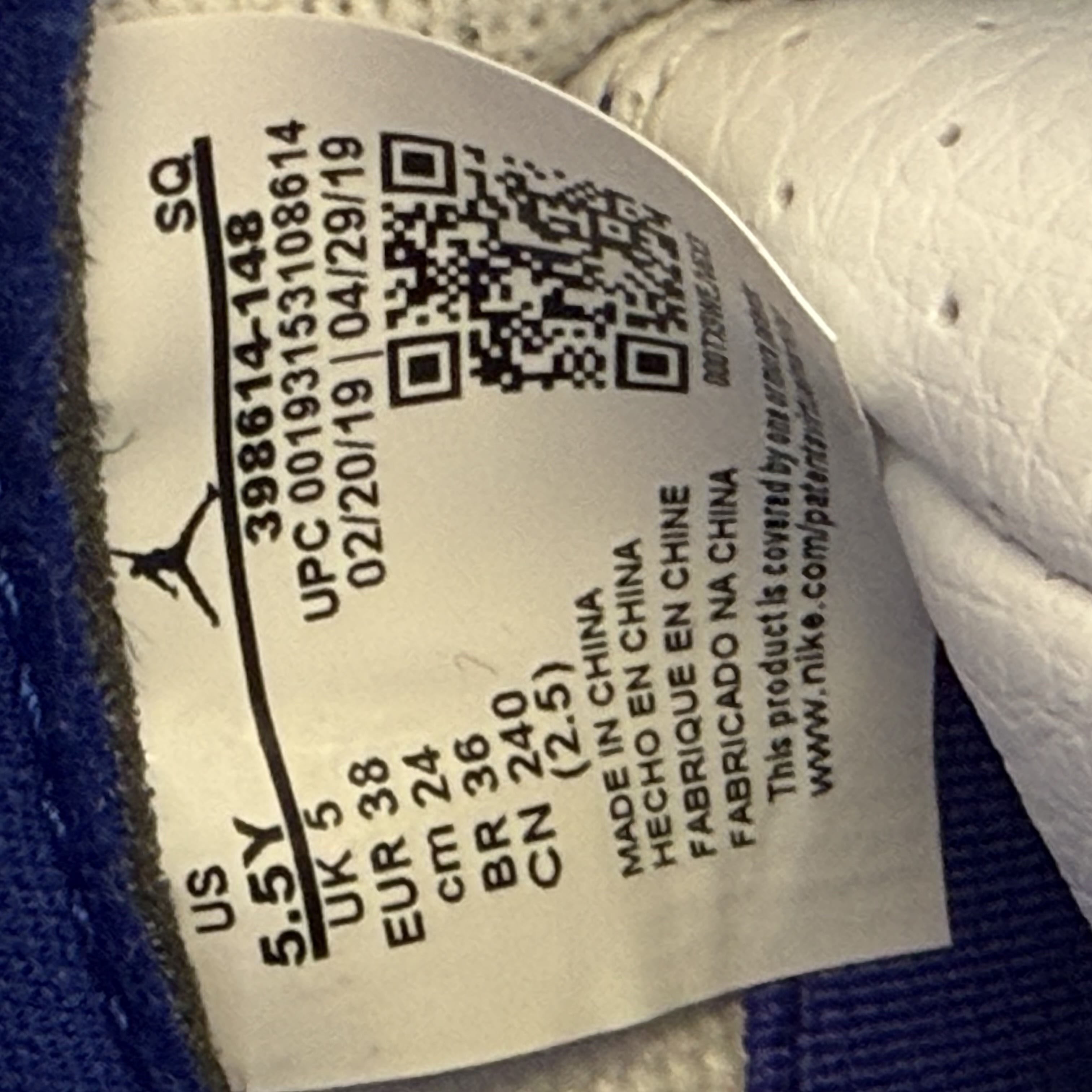 SP7395 Air Jordan 3 Retro GS 'Knicks'