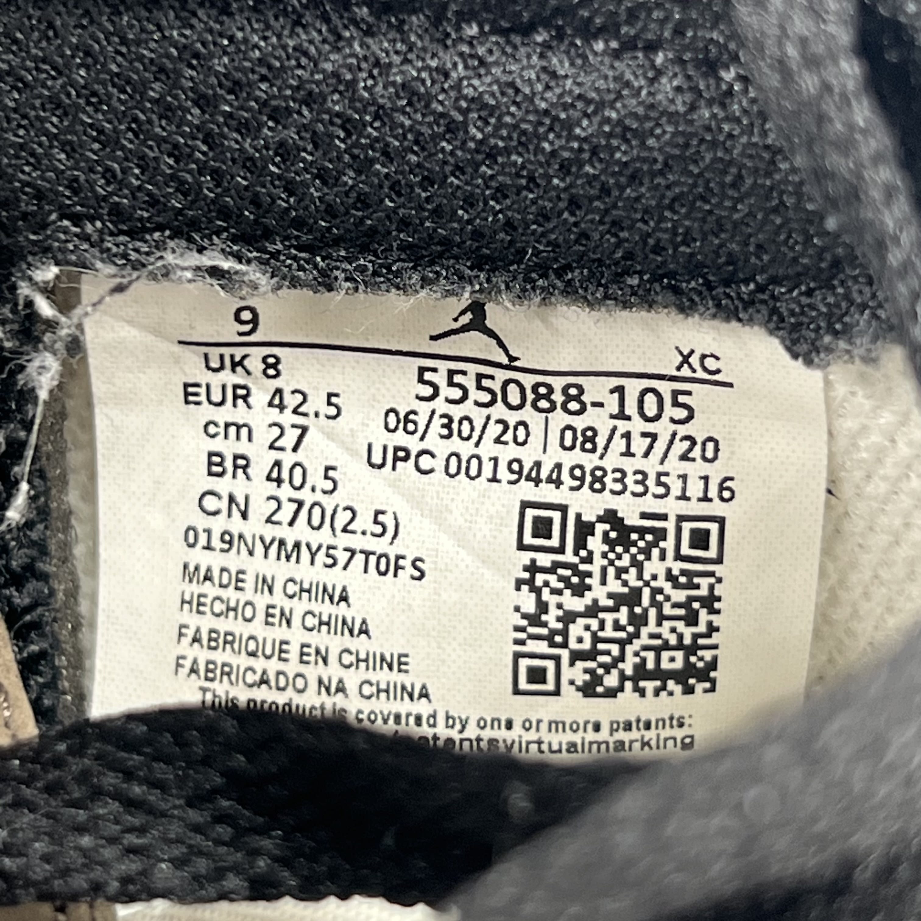 SP5112 Jordan 1 Retro High Dark Mocha