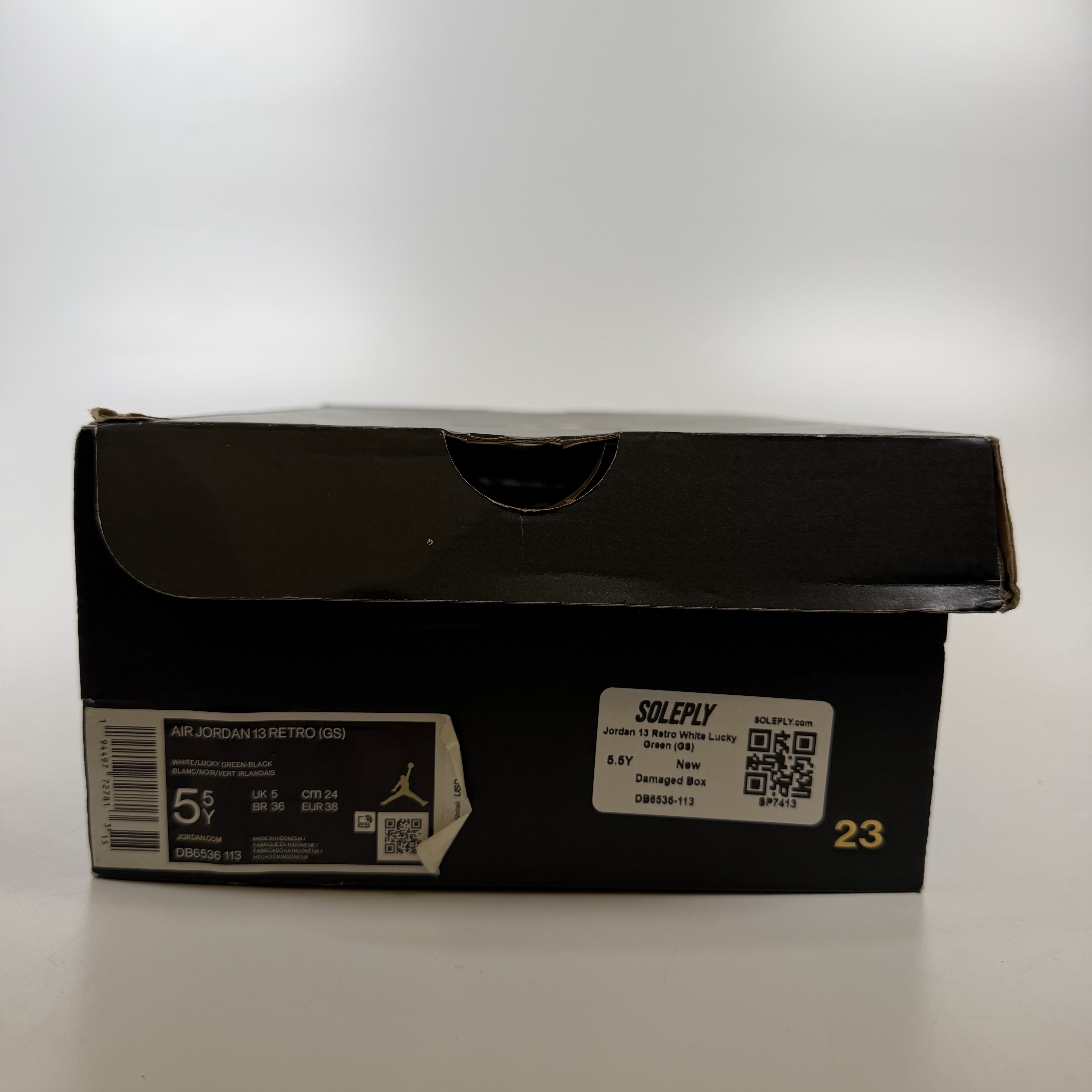 SP7413 Jordan 13 Retro White Lucky Green (GS)