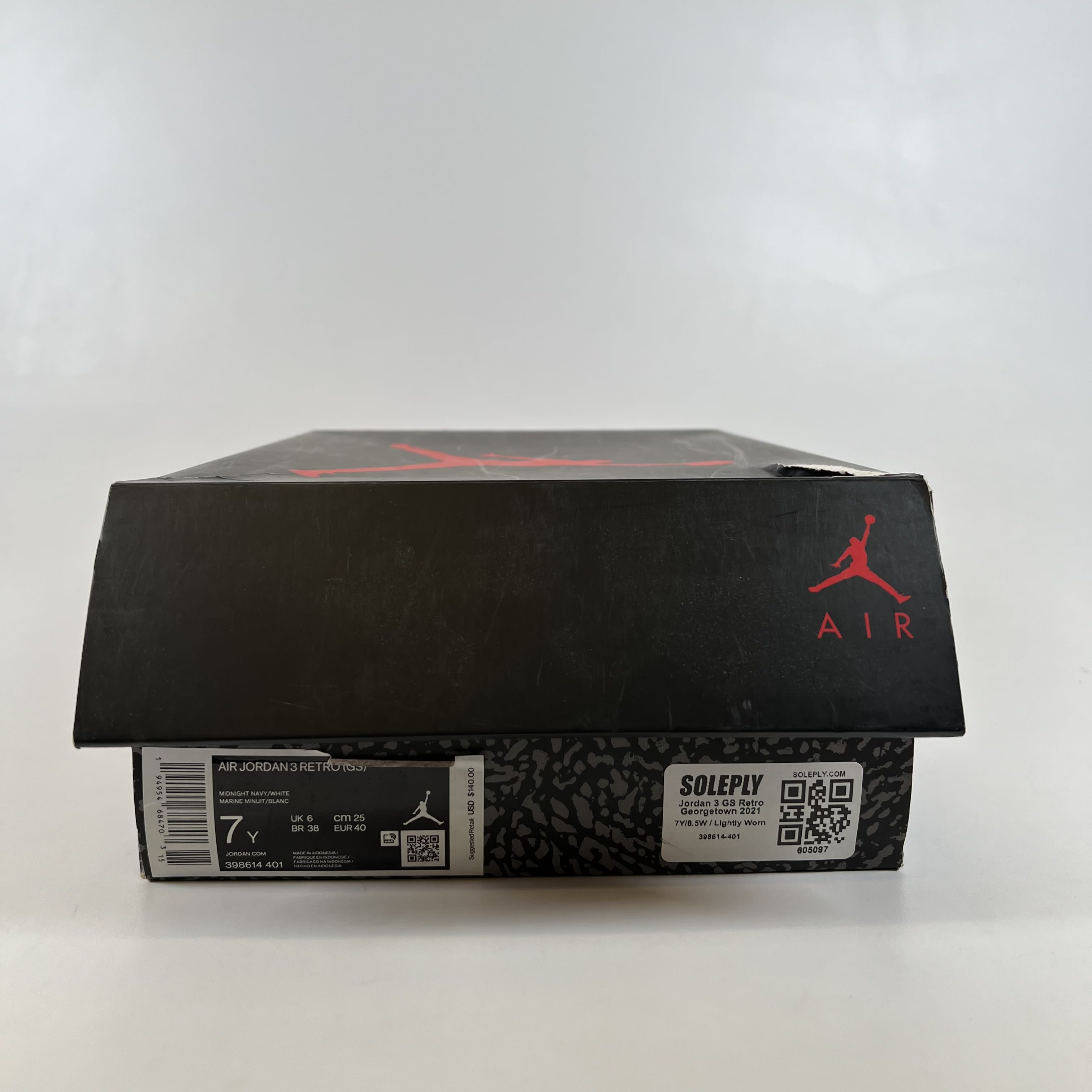 605097 Jordan 3 GS Retro Georgetown 2021