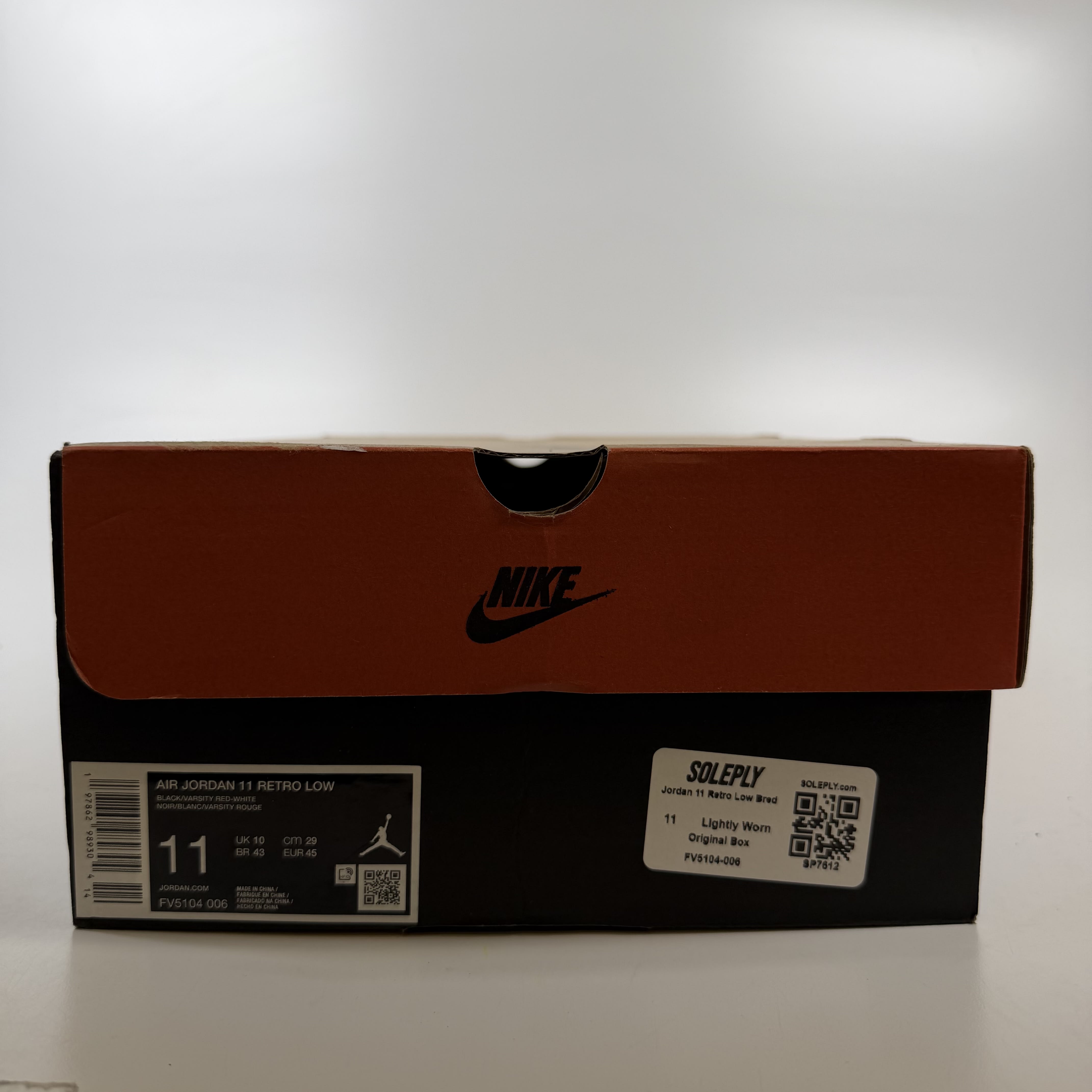 SP7612 Jordan 11 Retro Low Bred