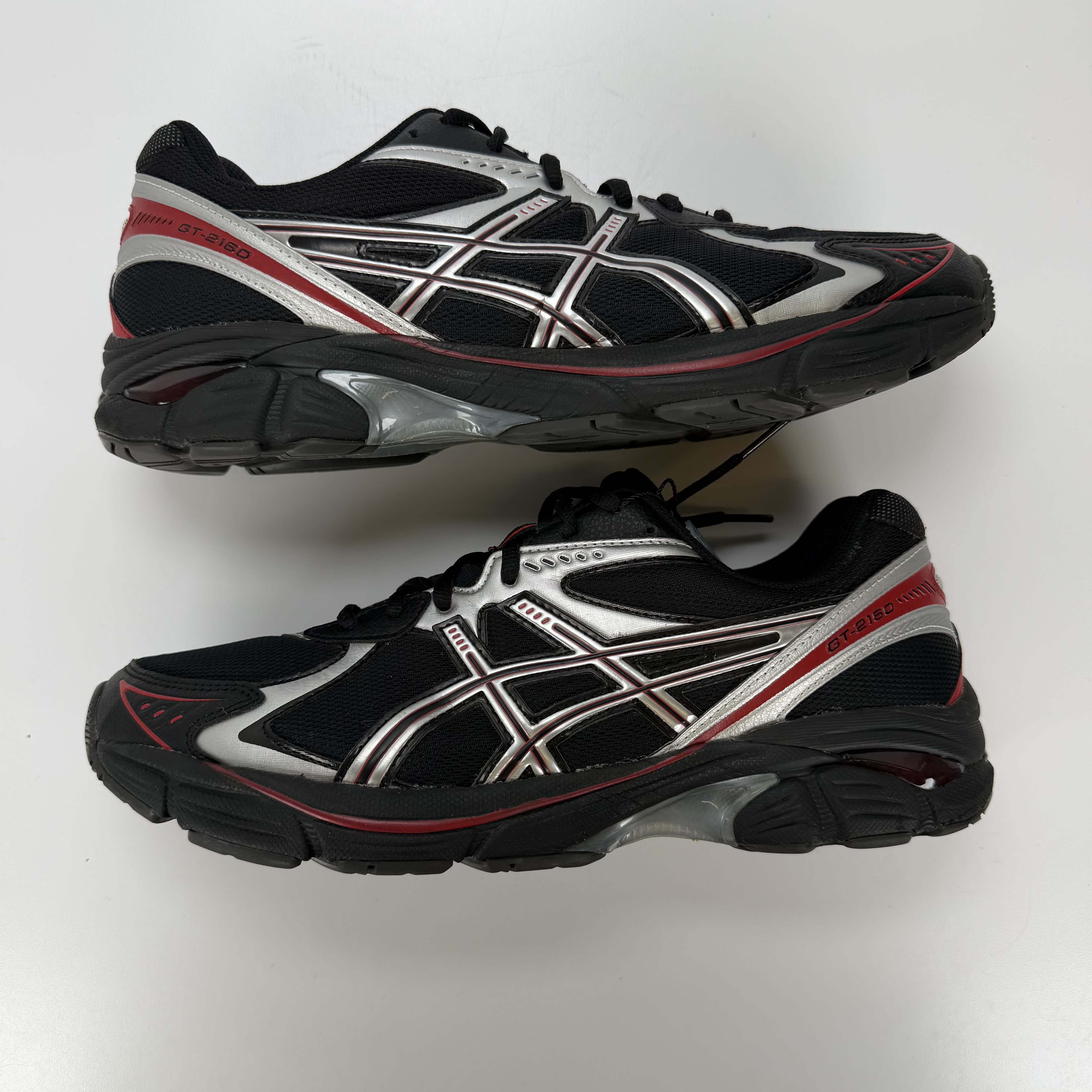 SP4782 ASICS GT-2160 Black Pure Silver Red
