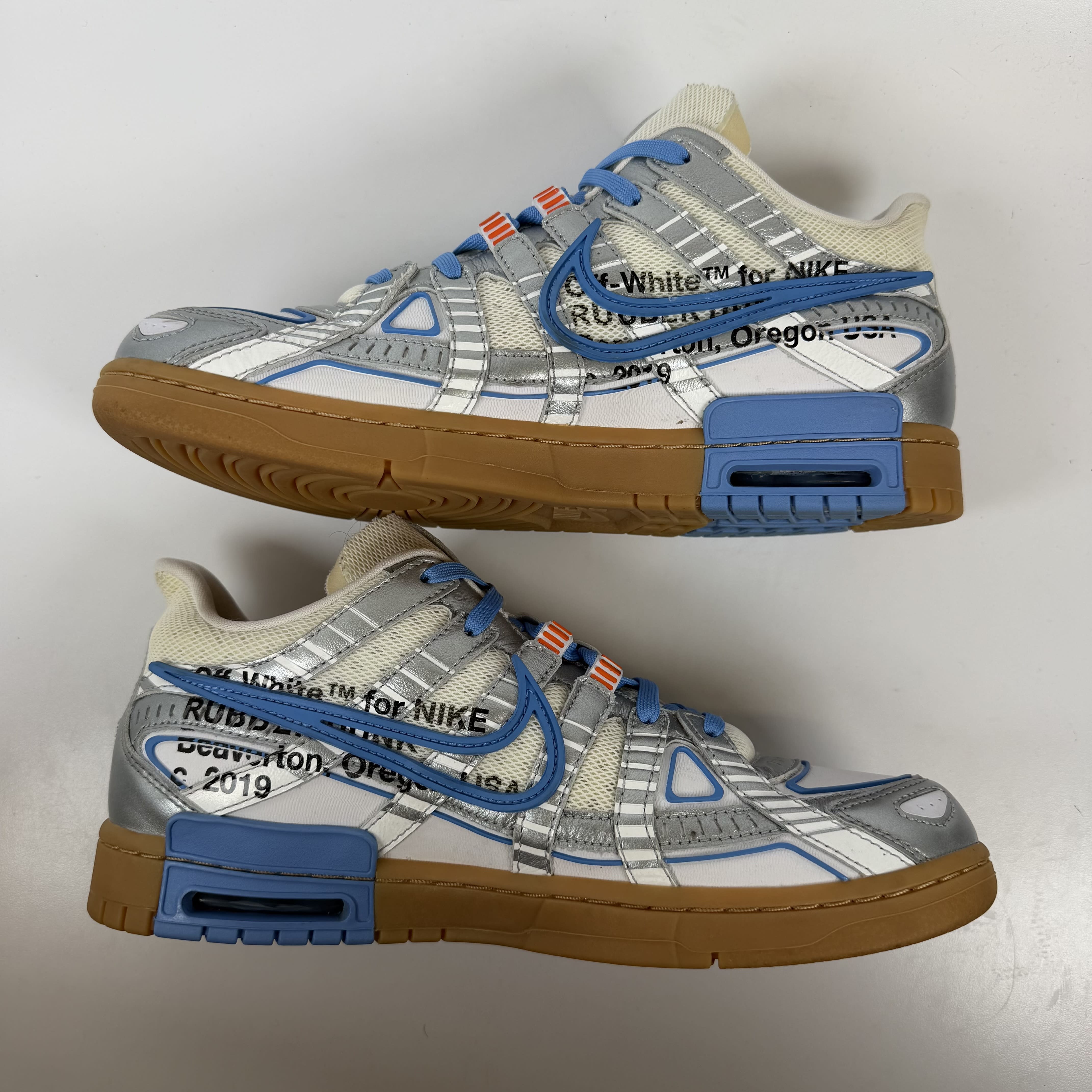 SP7340 Nike Air Rubber Dunk Off-White UNC