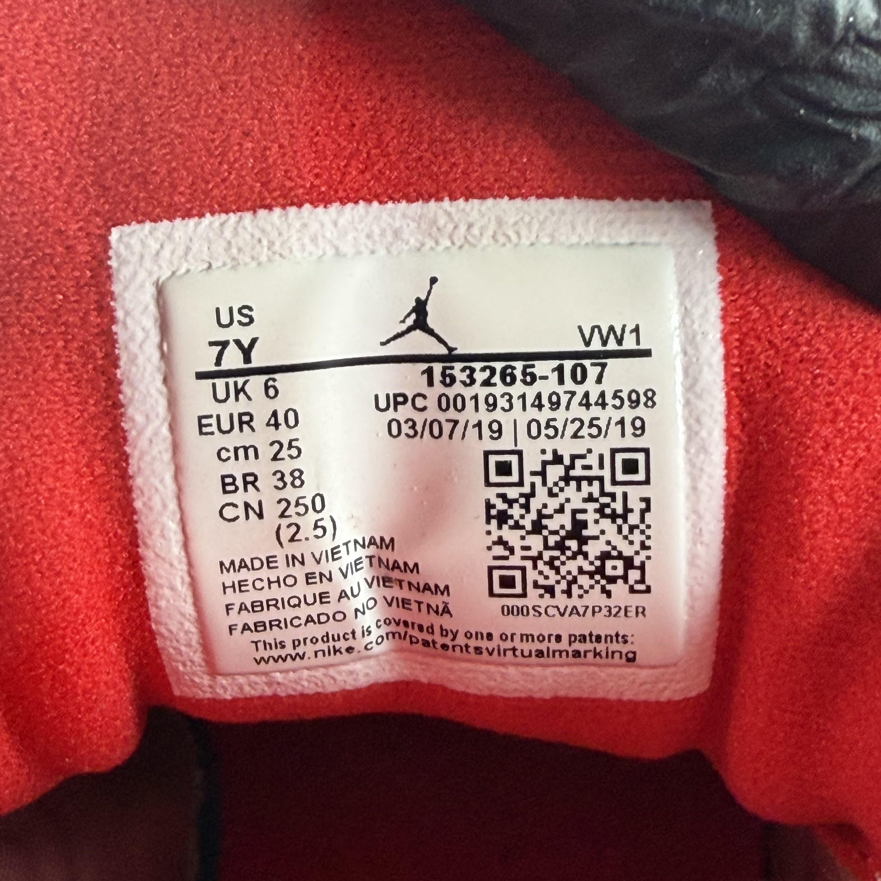 SP5763 Jordan 12 Retro FIBA (2019) (GS)