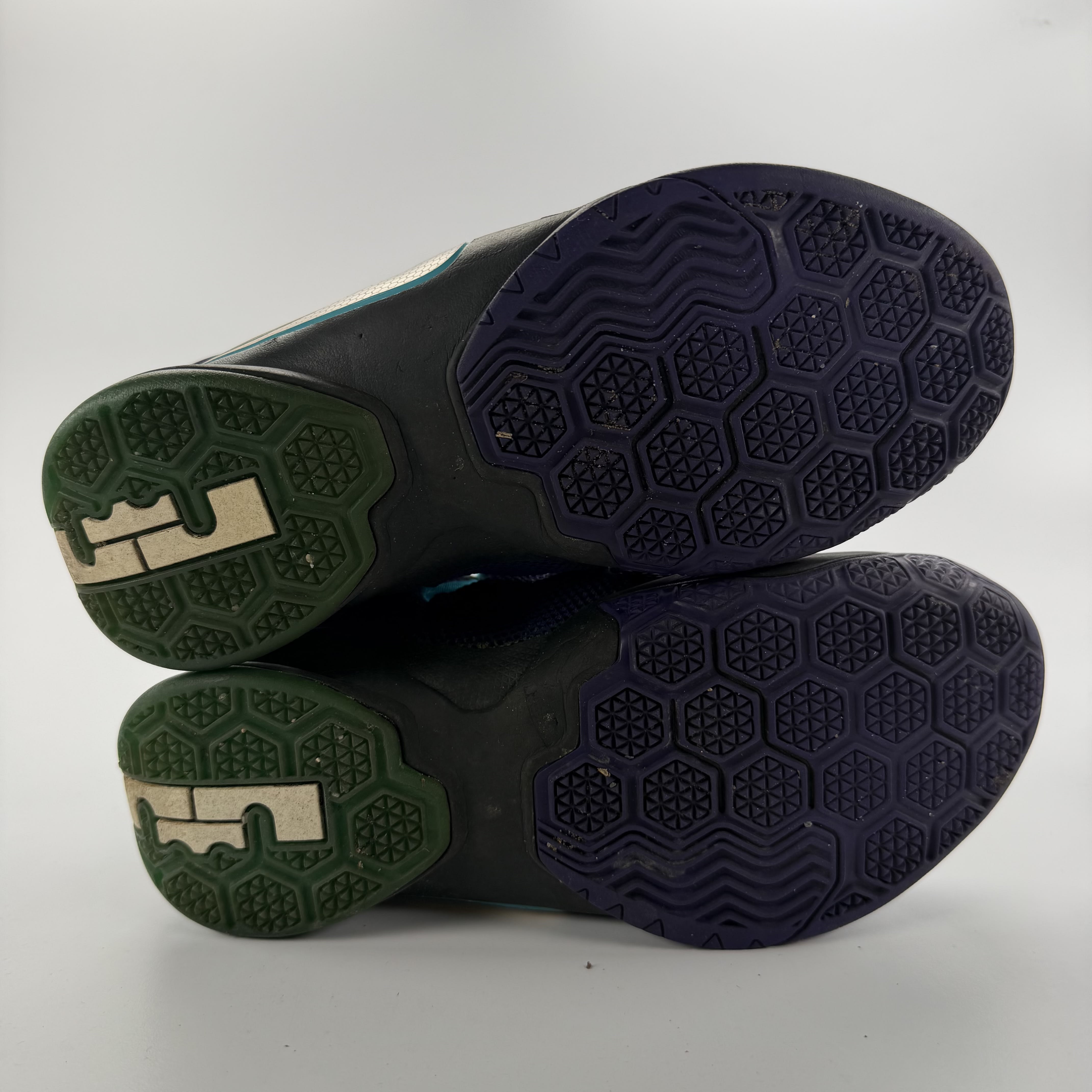 SP5766 Nike LeBron Soldier 9 GS 'Charlotte Hornets'