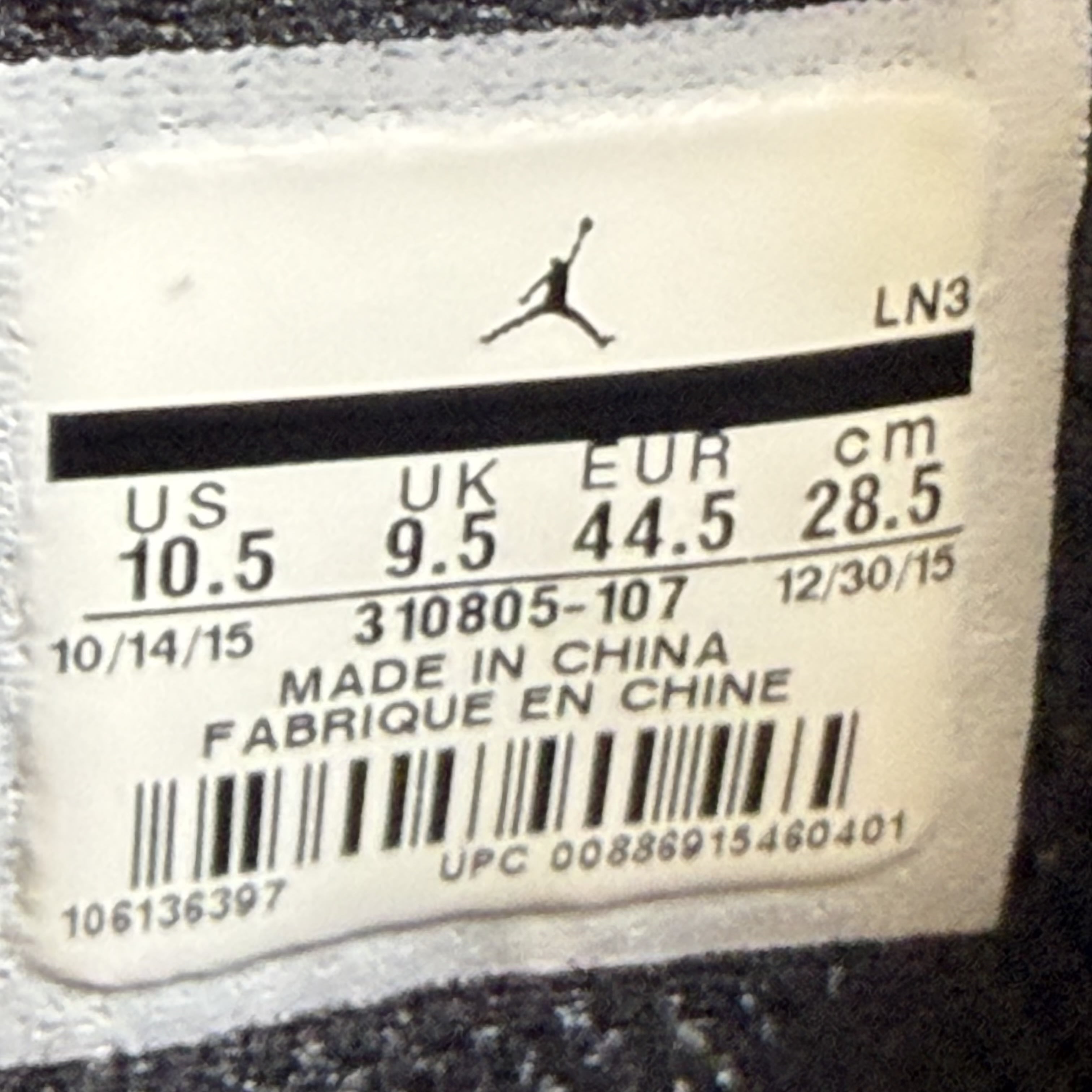 SP7626 Jordan 10 Retro Charlotte (2016)