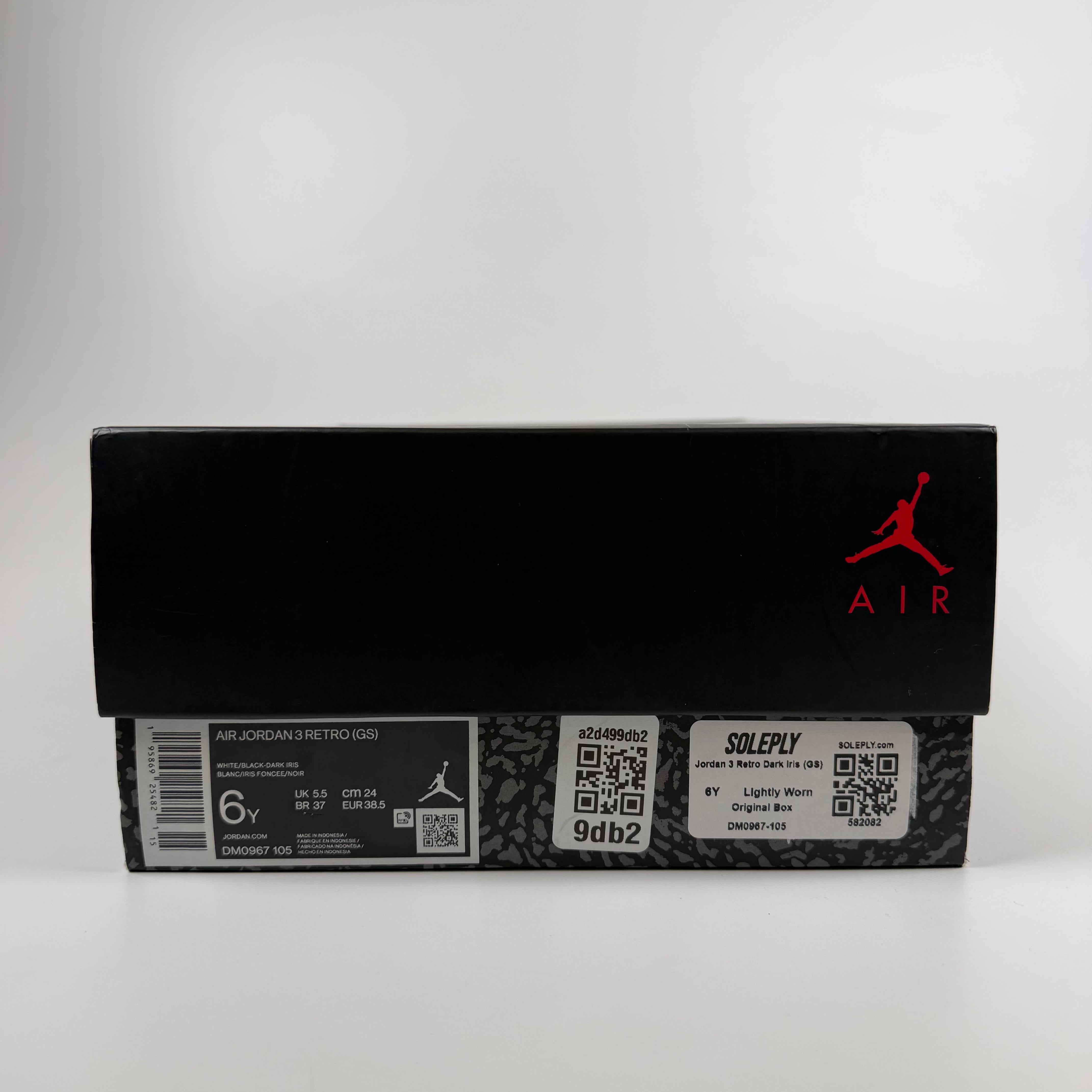 582082 Jordan 3 Retro Dark Iris (GS)