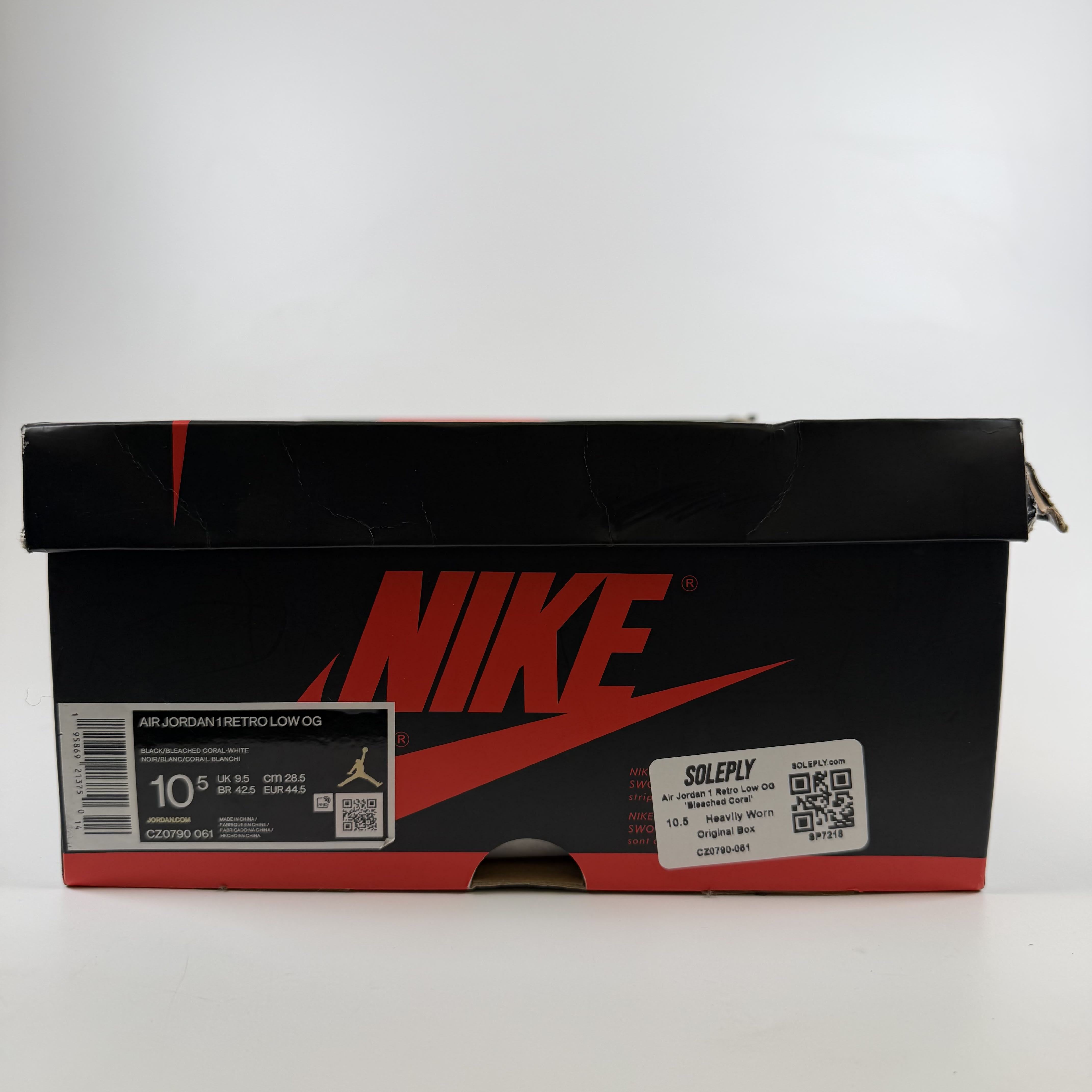 SP7218 Air Jordan 1 Retro Low OG 'Bleached Coral'