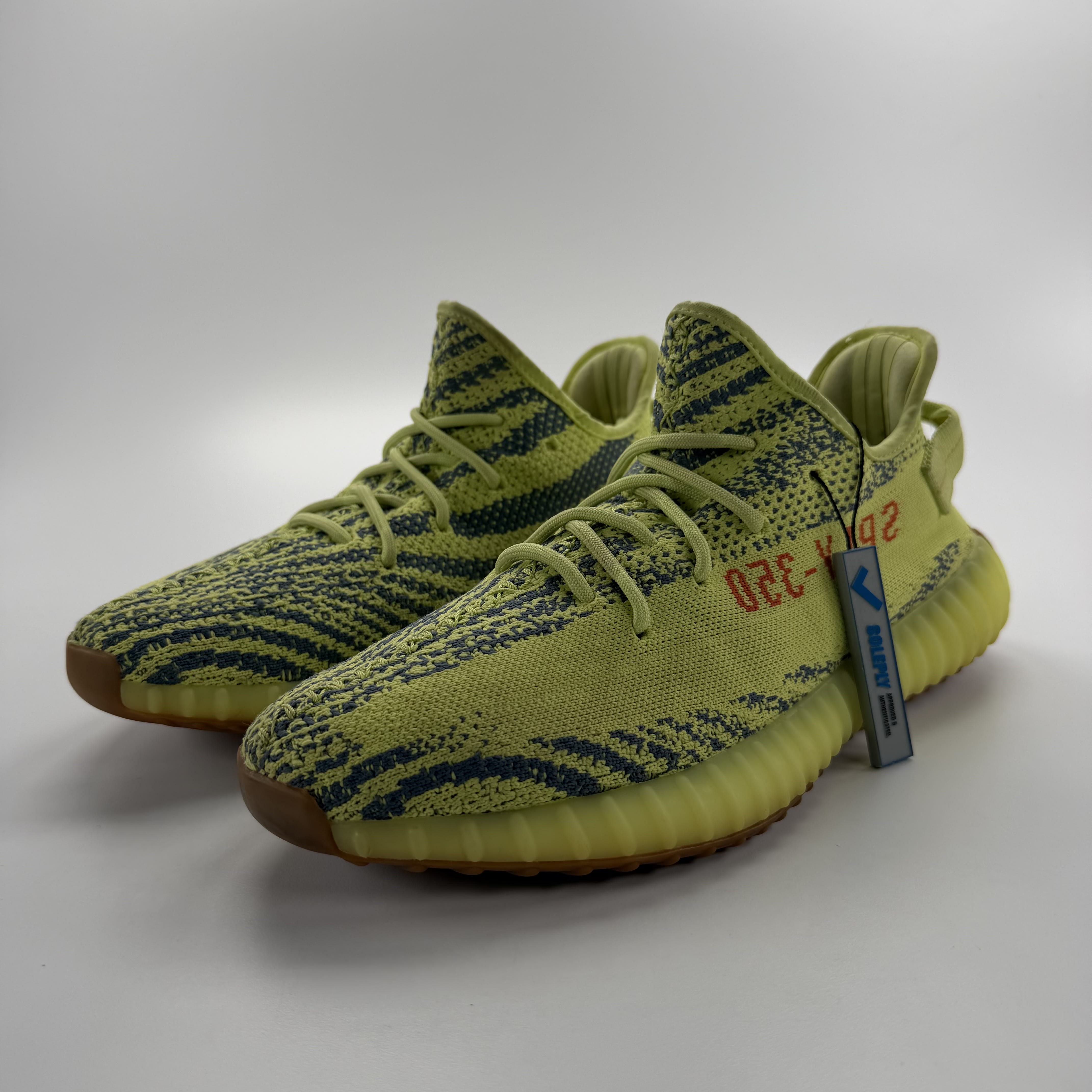 634140 adidas Yeezy Boost 350 V2 Semi Frozen Yellow