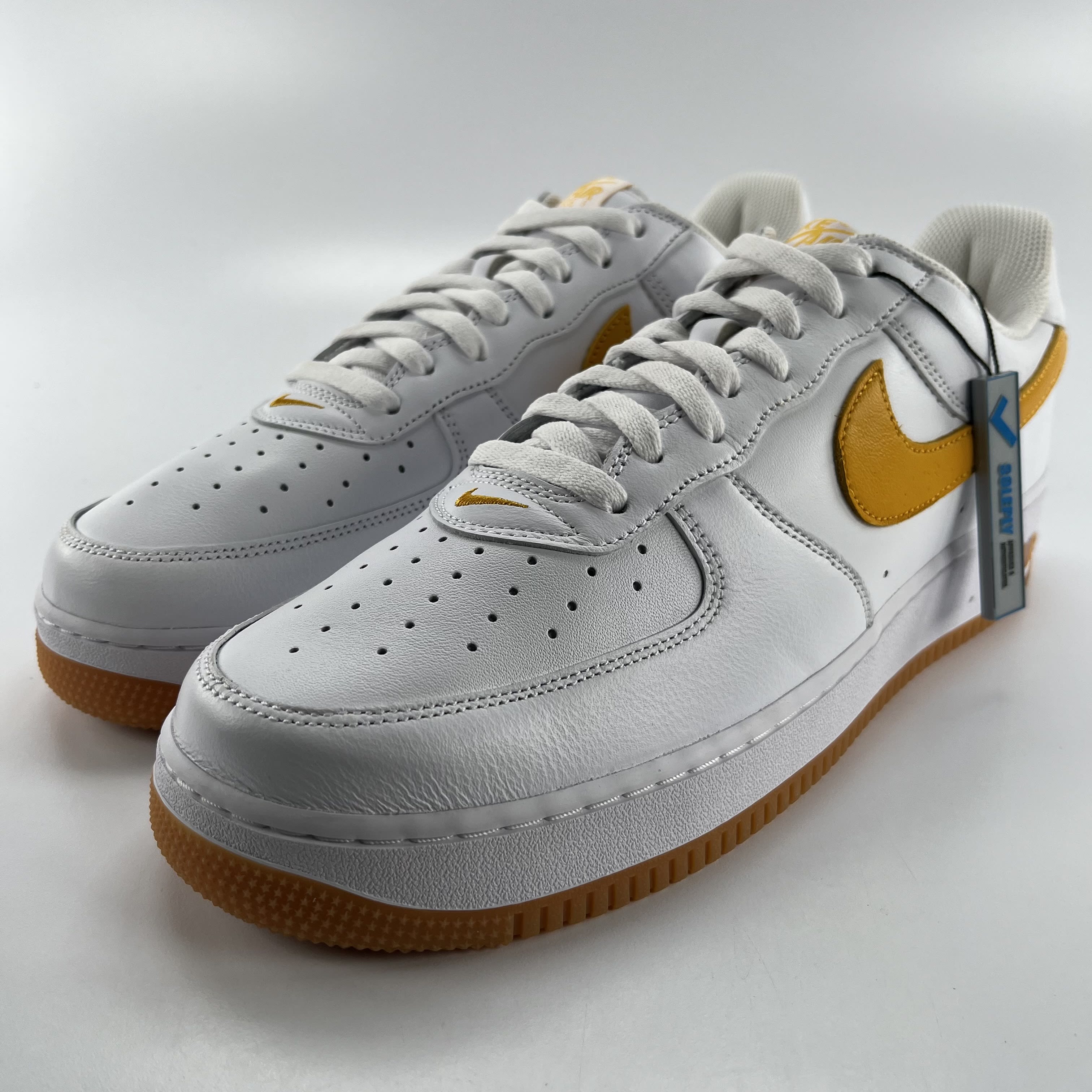 272877 Nike Air Force 1 Low Color Of The Month White University Gold