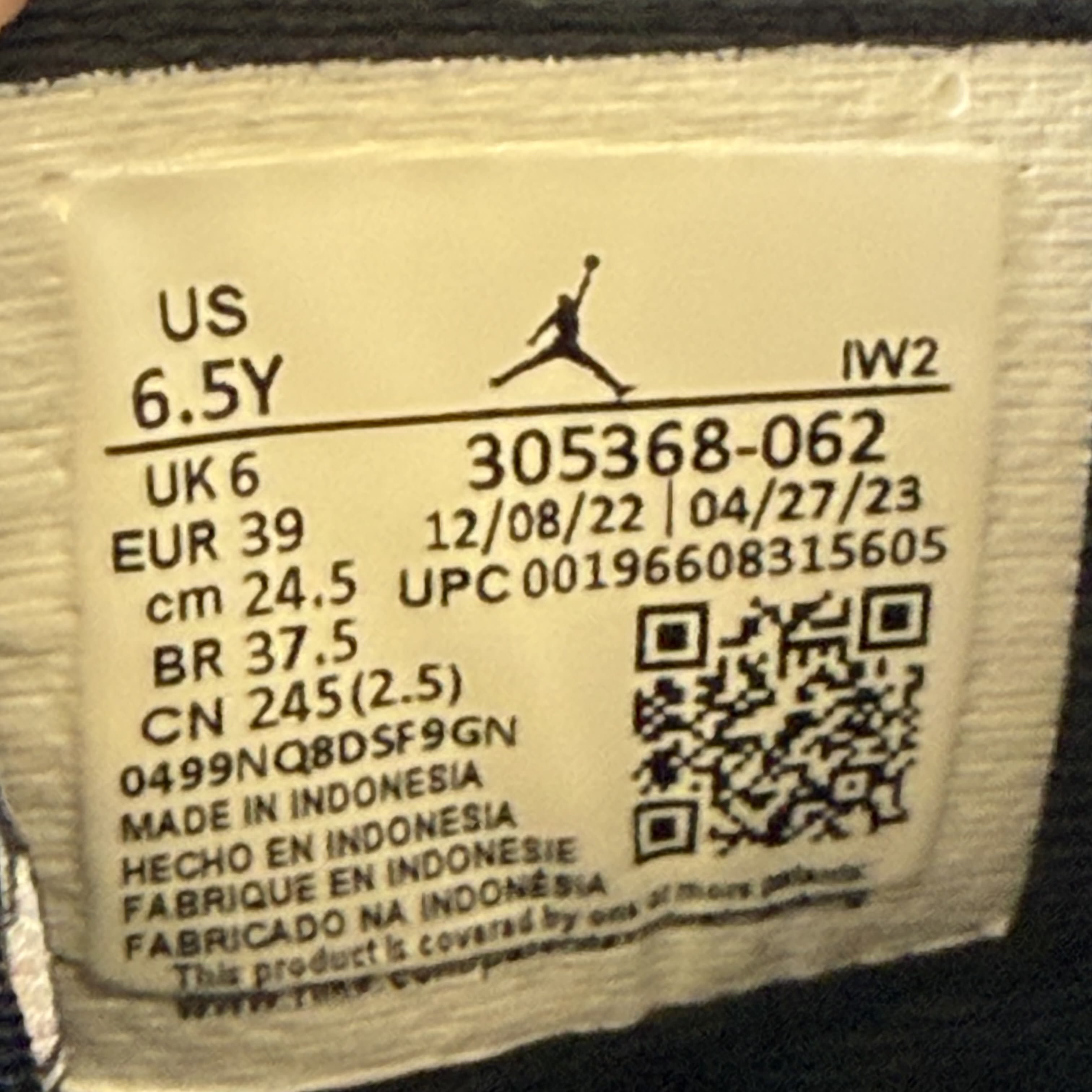 SP3683 Jordan 8 Retro Playoffs (2023) (GS)