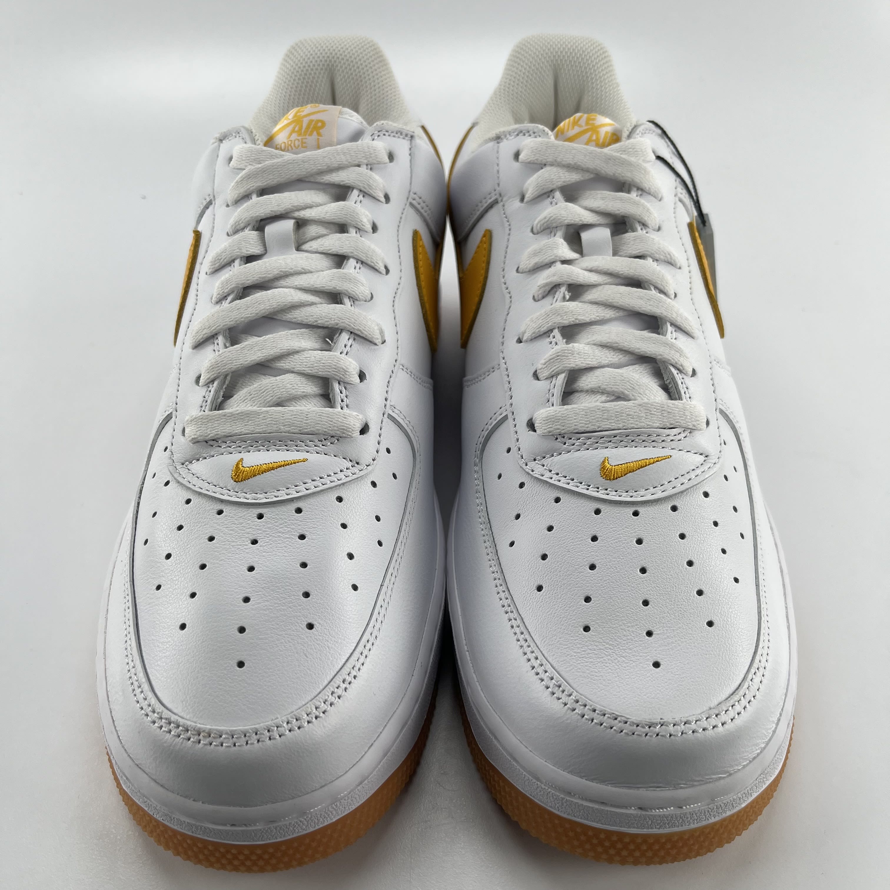 272877 Nike Air Force 1 Low Color Of The Month White University Gold