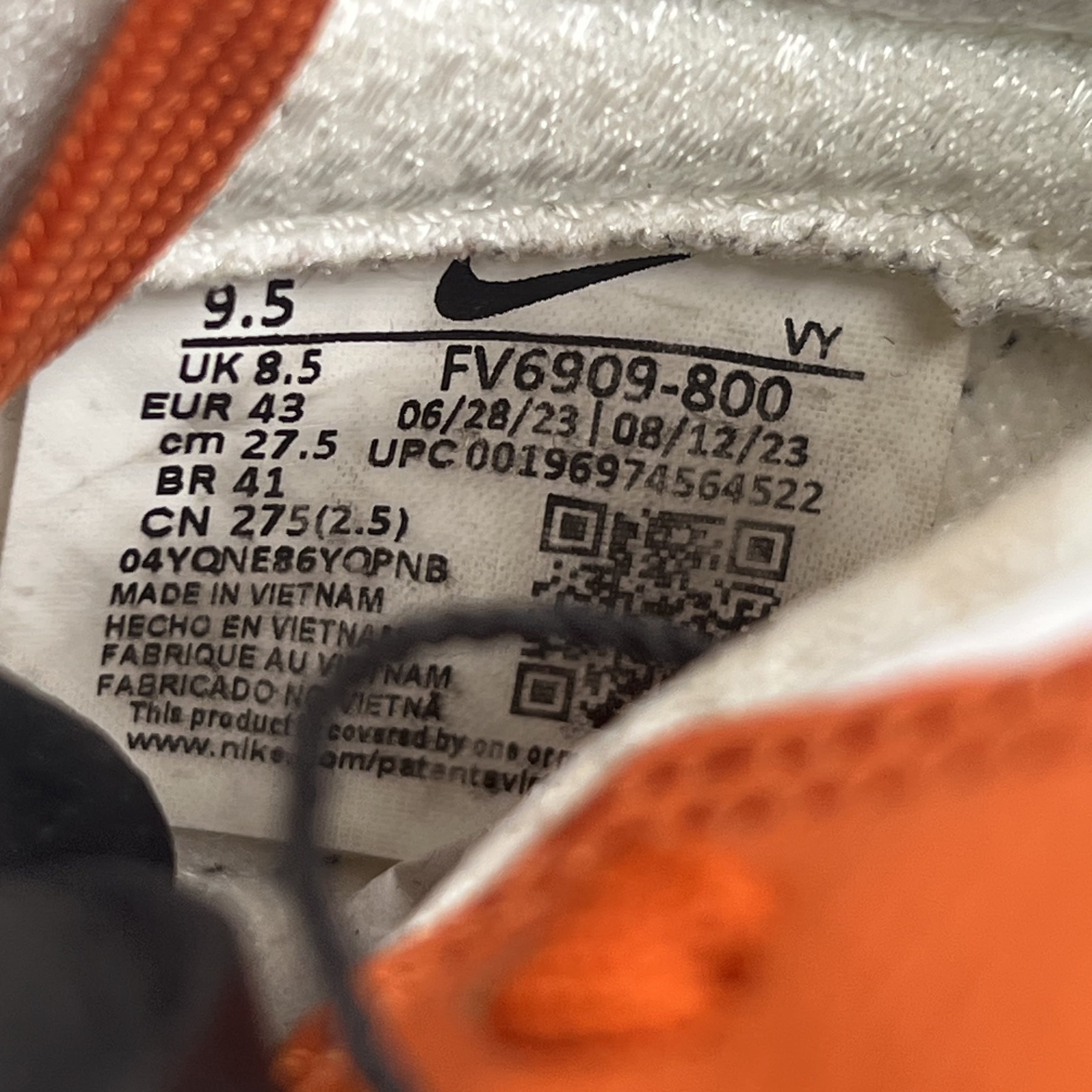 SP5345 Nike Dunk Low Night Sky