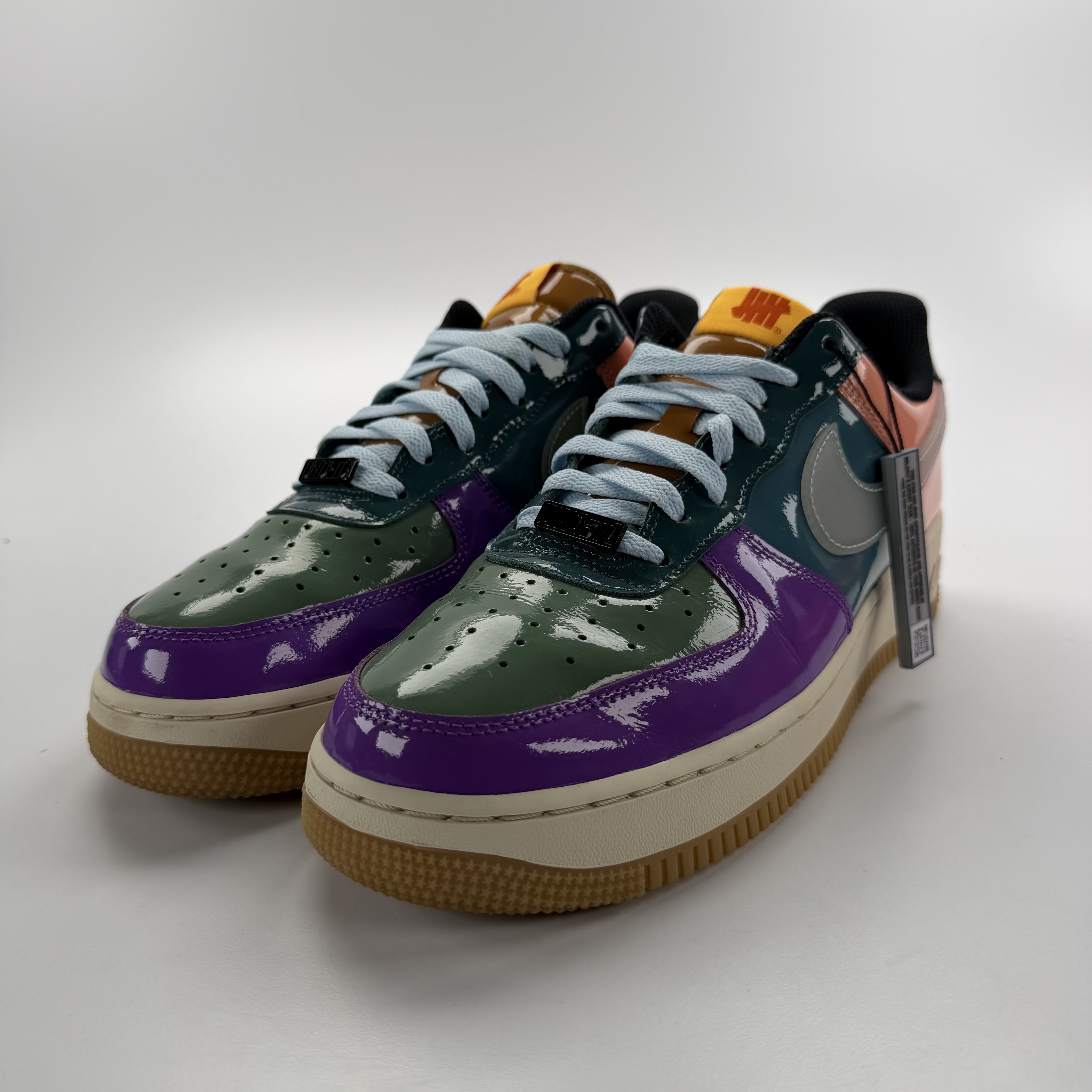 625228 Nike Air Force 1 Low SP Undefeated Multi-Patent Wild Berry
