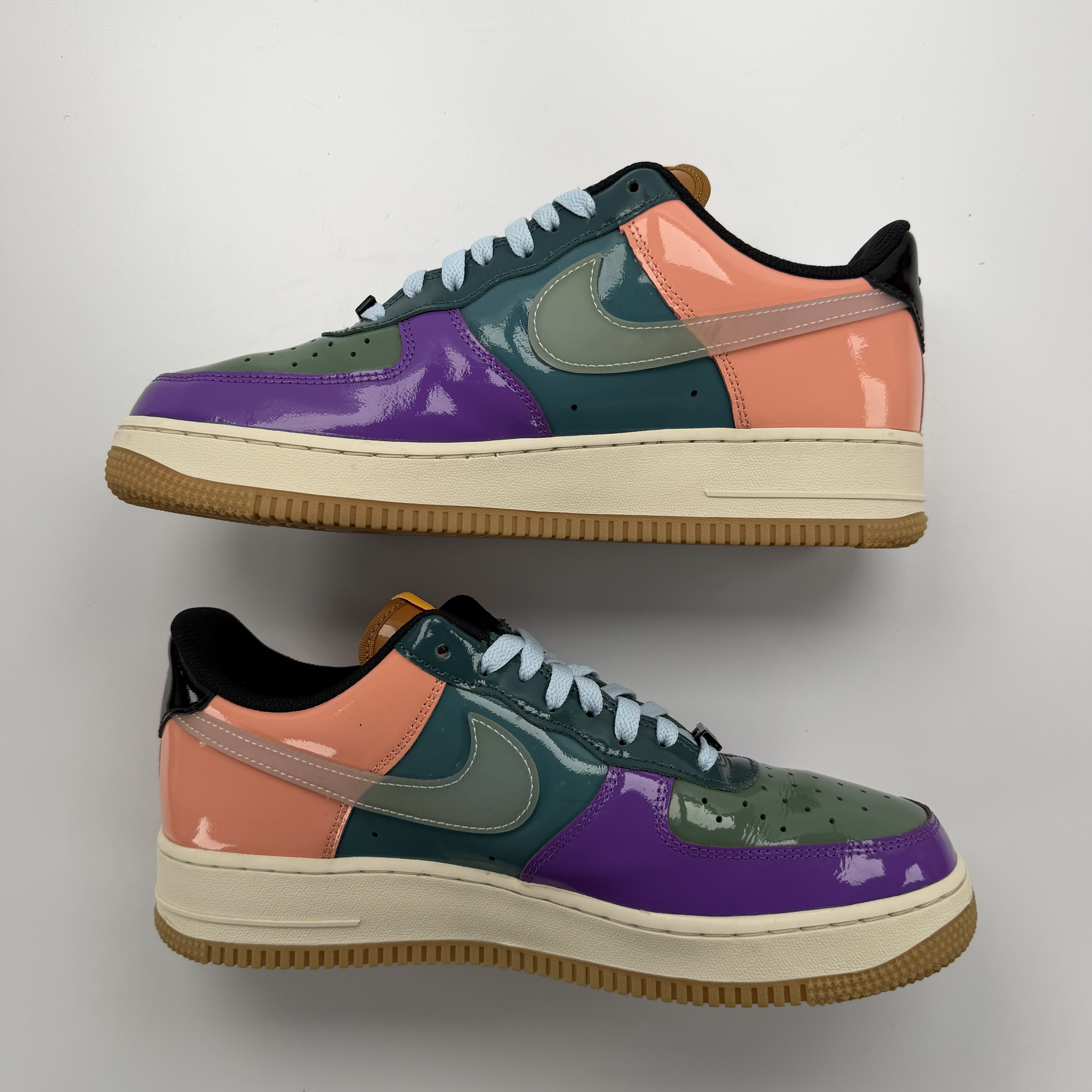 625228 Nike Air Force 1 Low SP Undefeated Multi-Patent Wild Berry