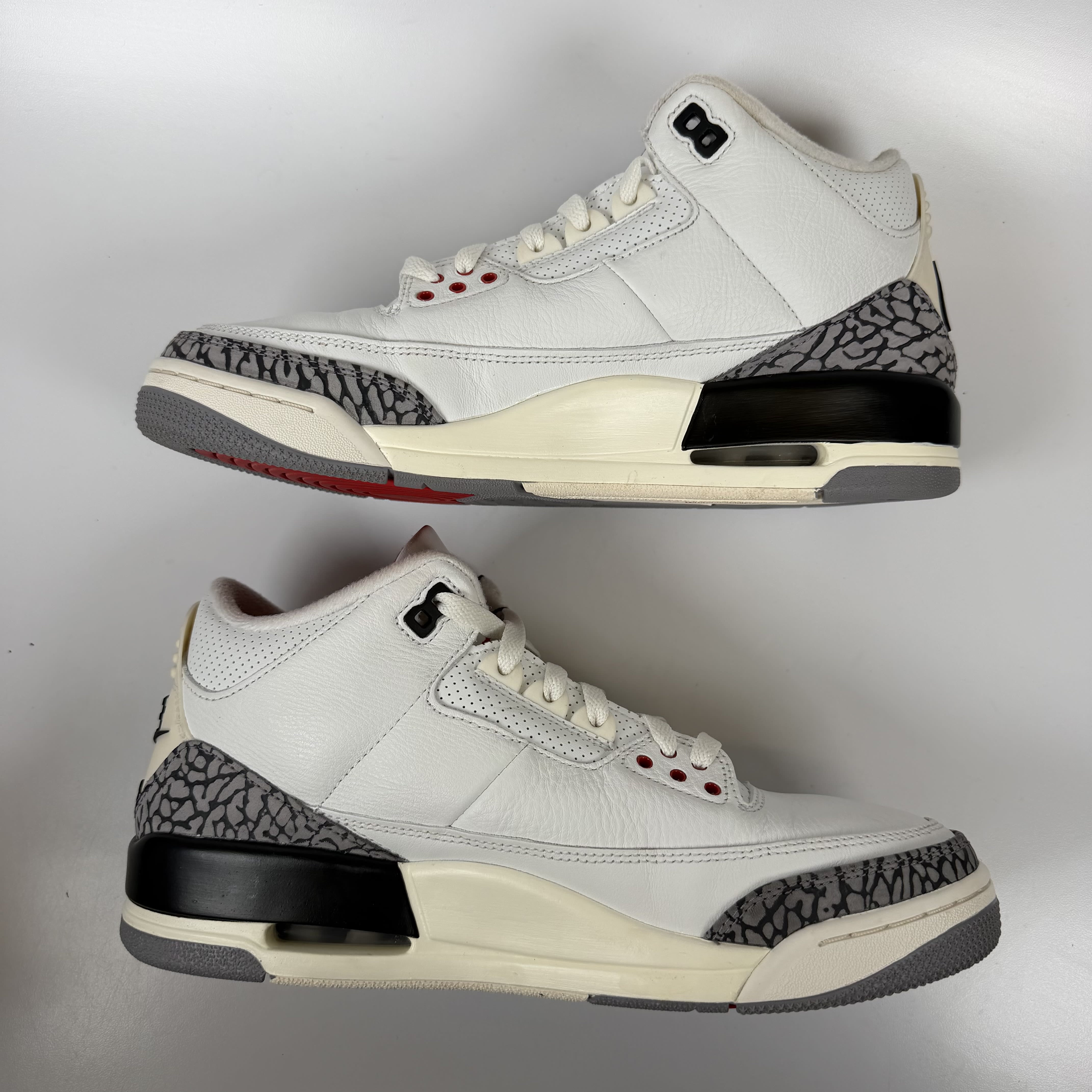 SP7554 Jordan 3 Retro White Cement Reimagined